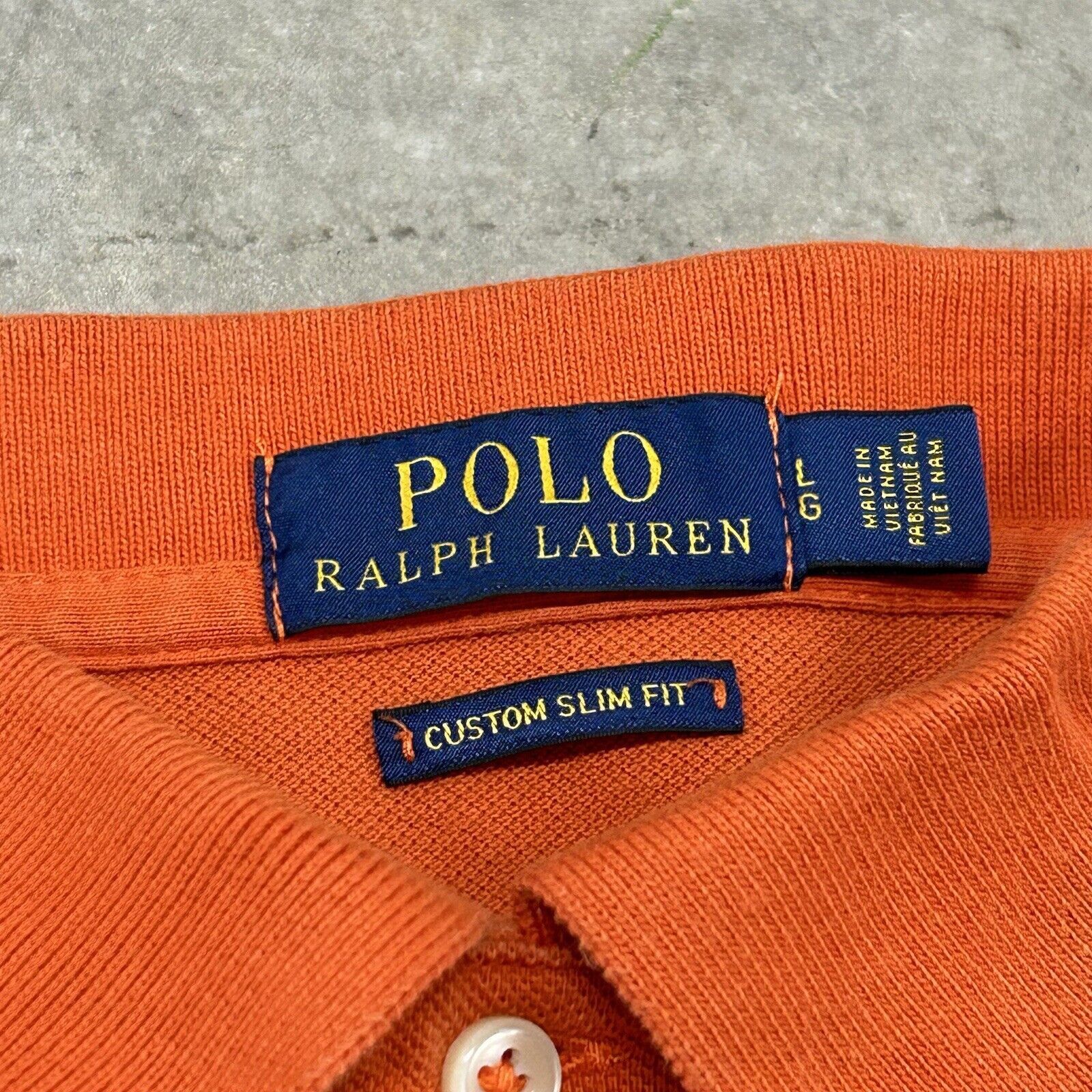 Polo Ralph Lauren × RRL Ralph Lauren × Ralph Lauren Polo Ralph Lauren Big Pony Rugby 3 Orange T Shirt Size Large Size US L / EU 52-54 / 3 - 4 Thumbnail