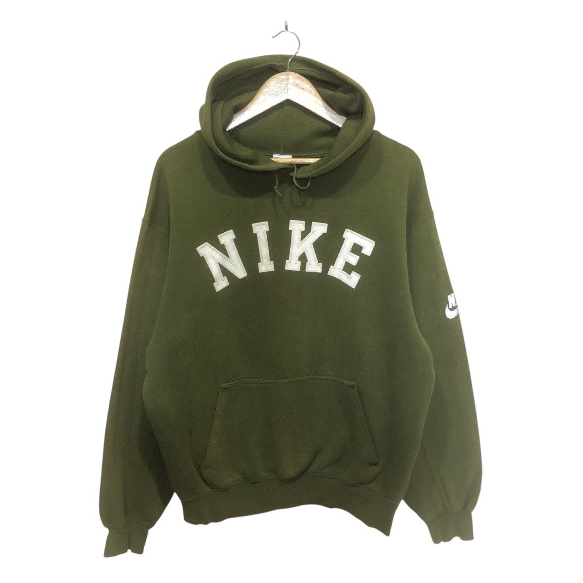 Nike × Vintage 90’ Vintage Big Logo Sweatshirt Hodie Size US L / EU 52-54 / 3 - 1 Thumbnail