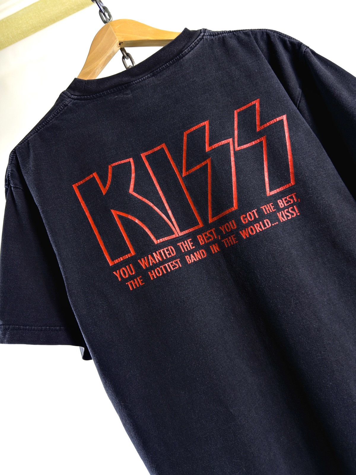 Band Tees 00s Vintage Kiss Faded Rock Band Tee T-Shirt Size US XL / EU 56 / 4 - 6 Thumbnail