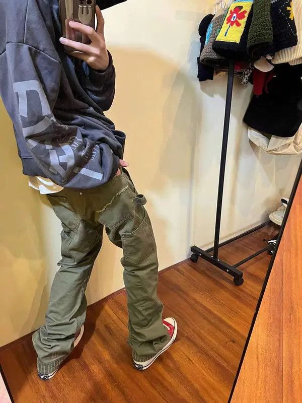 Japanese Brand VIBE Vintage logging casual rare cargo trousers Size US 30 / EU 46 - 8 Thumbnail