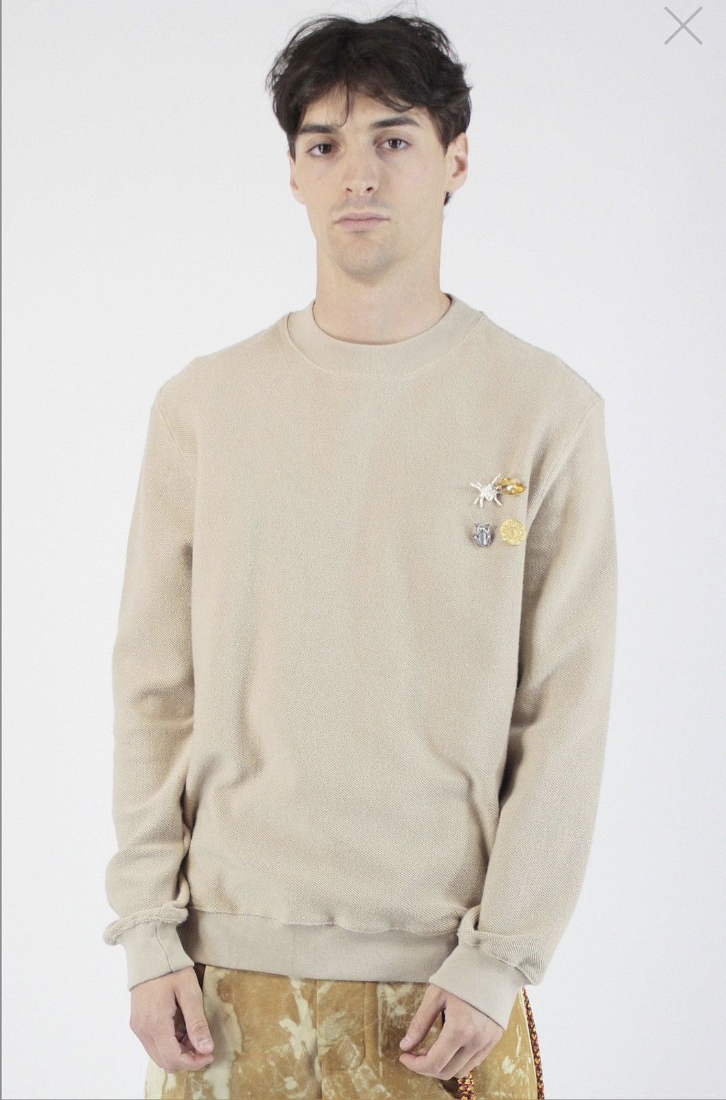 Song For The Mute Song for the Mute Slim Crewneck Pullover 'Oat' Size US S / EU 44-46 / 1 - 5 Thumbnail