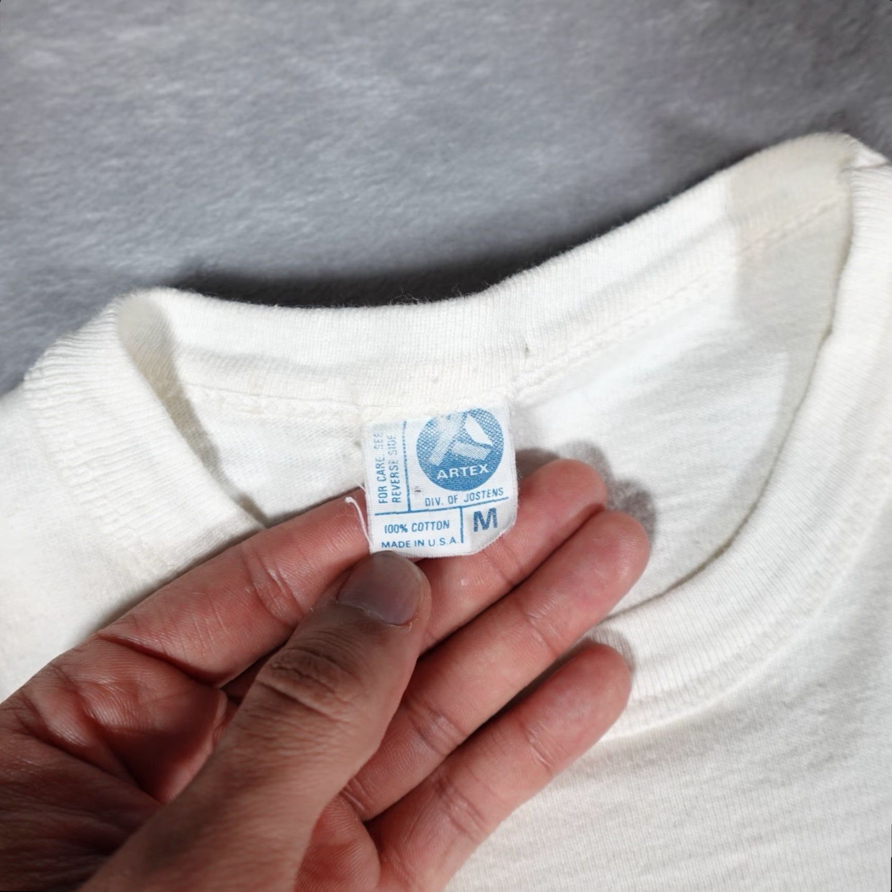 Vintage VINTAGE Artex Cameron University Embroidered T-Shirt Mens S White 70s 80s Size US S / EU 44-46 / 1 - 7 Thumbnail