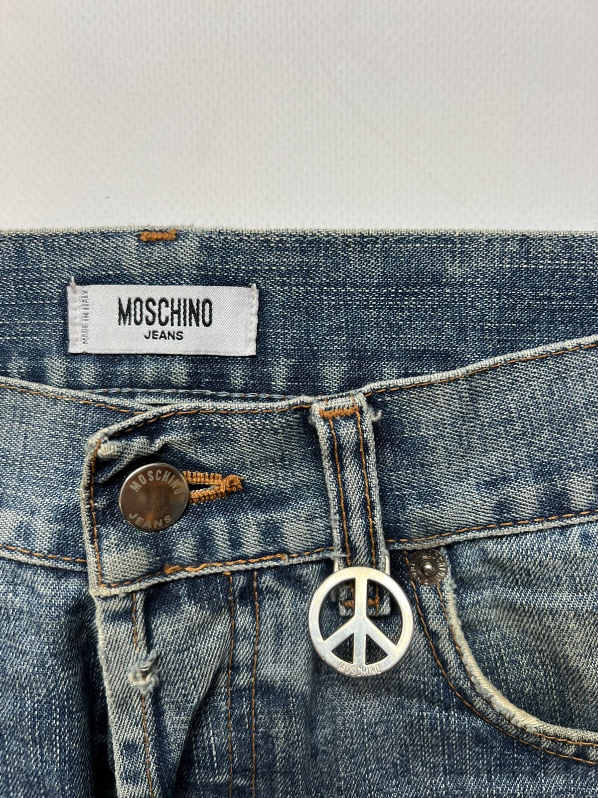 Moschino Moschino Blue Denim Pants Jeans Rare Streewear Size US 30 / EU 46 - 5 Thumbnail