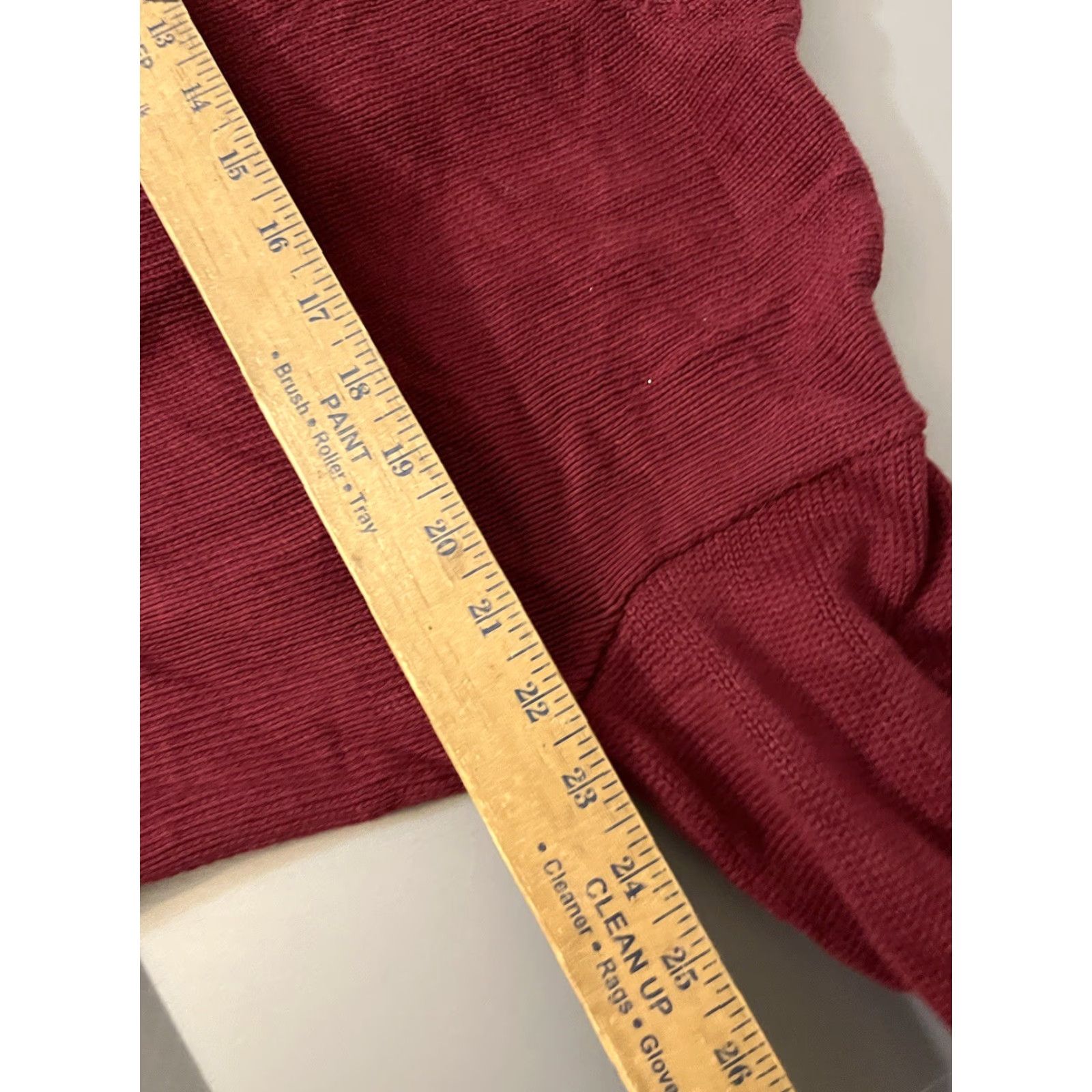 Gap Gap Sweater Women’s XS Red Knit Chunky Fisherman Ribbed Cottage Preppy Size XS / US 0-2 / IT 36-38 - 5 Thumbnail