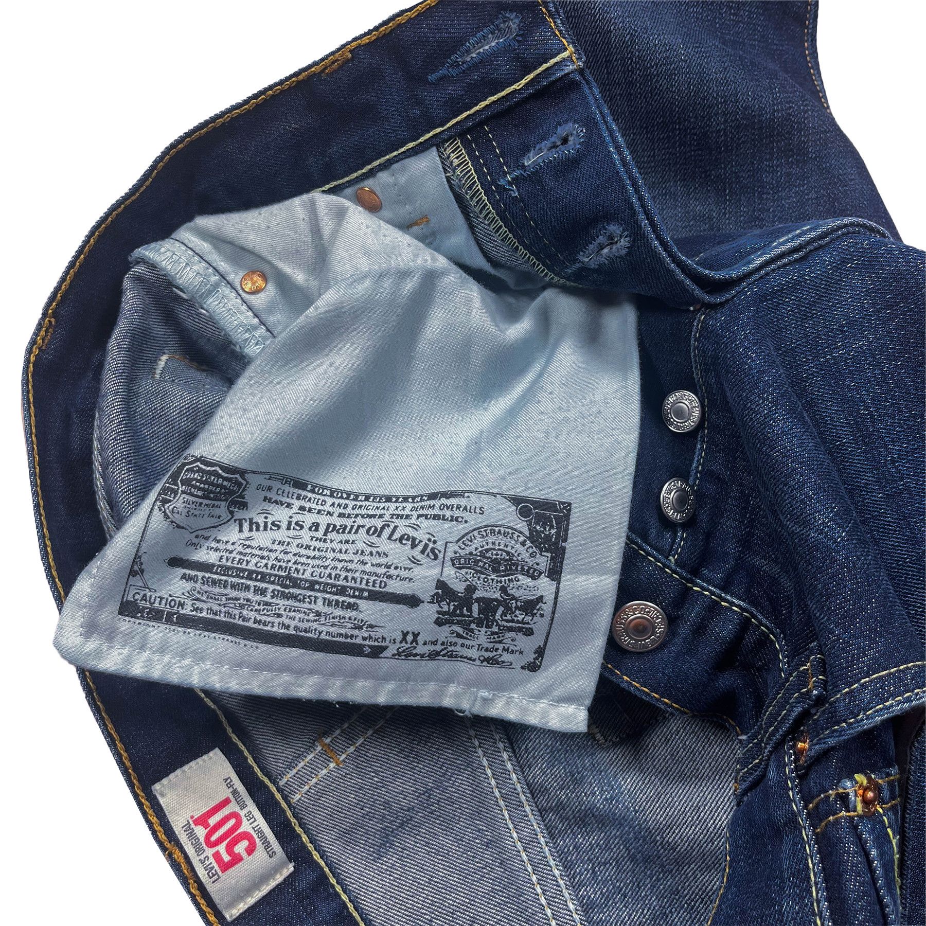 Levi's Levis 501 Jeans • W32L34 (M size) Size US 32 / EU 48 - 16 Thumbnail