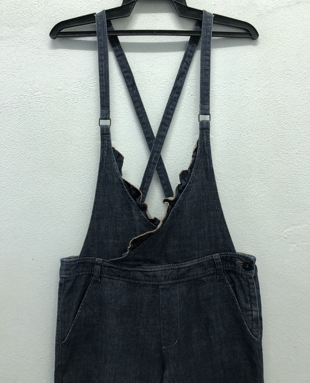 LOWRYS FARM Vintage Lowrys Farm Overalls Size 35" - 3 Thumbnail
