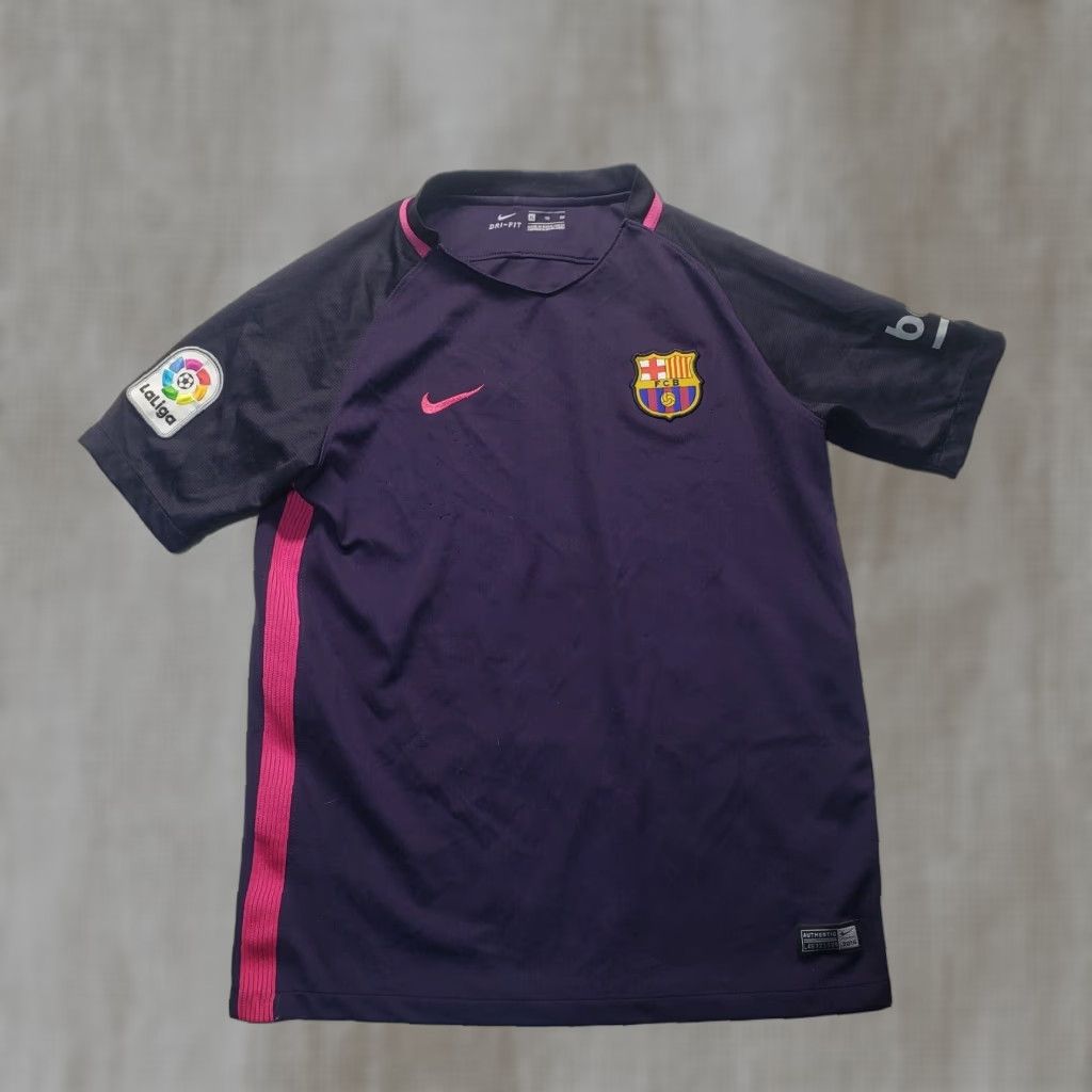 Nike Nike Dri-Fit LaLiga Beko Unicef Spanish Football League T-Shirt Adult Men XL Shirt Mens XL Black Size US XL / EU 56 / 4 - 1 Thumbnail