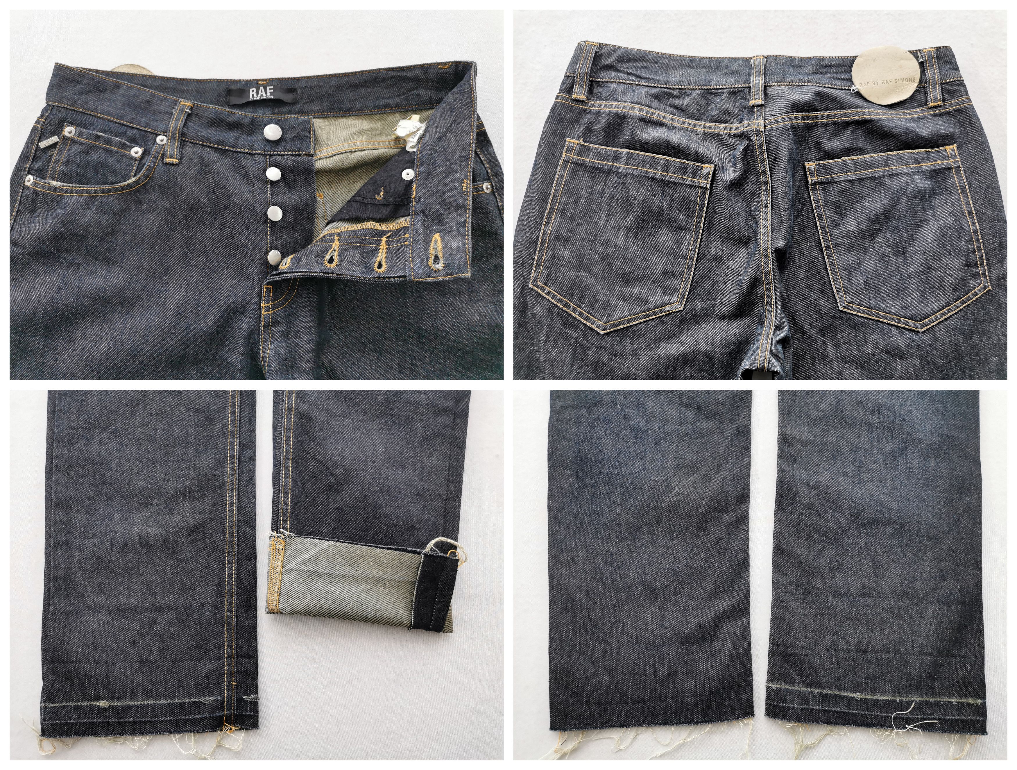 Raf Simons Vintage 90s Raf Simons Denim Made In Italy Size 33 Size US 33 - 8 Thumbnail