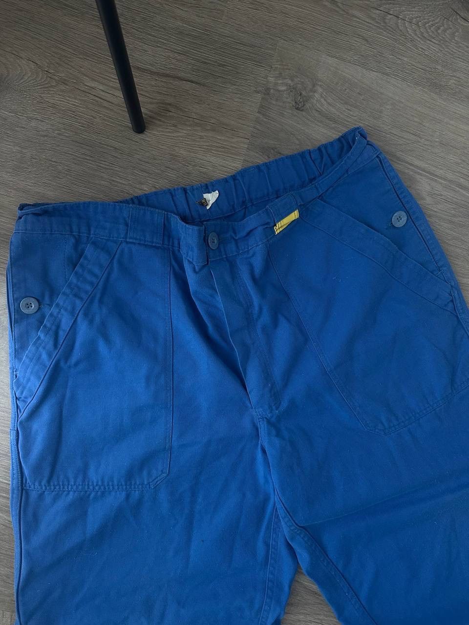 Japanese Brand × Vintage Vintage Japanese Workwear Blue Universals Surplus Army Pants Size US 34 / EU 50 - 6 Thumbnail