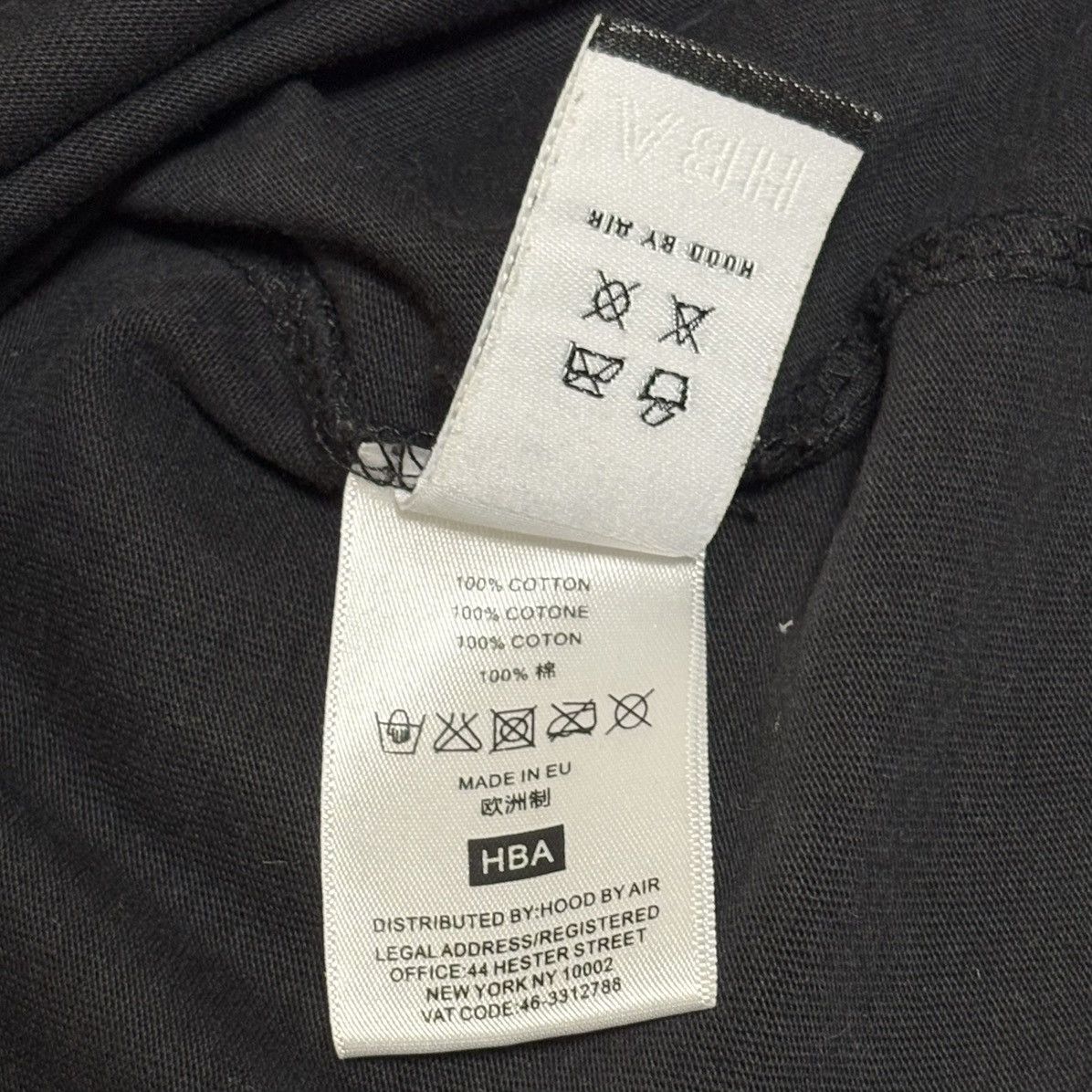 Hood By Air SS2015 HOOD BY AIR. HBA LOGO PRINTED T-SHIRT Size US M / EU 48-50 / 2 - 10 Thumbnail