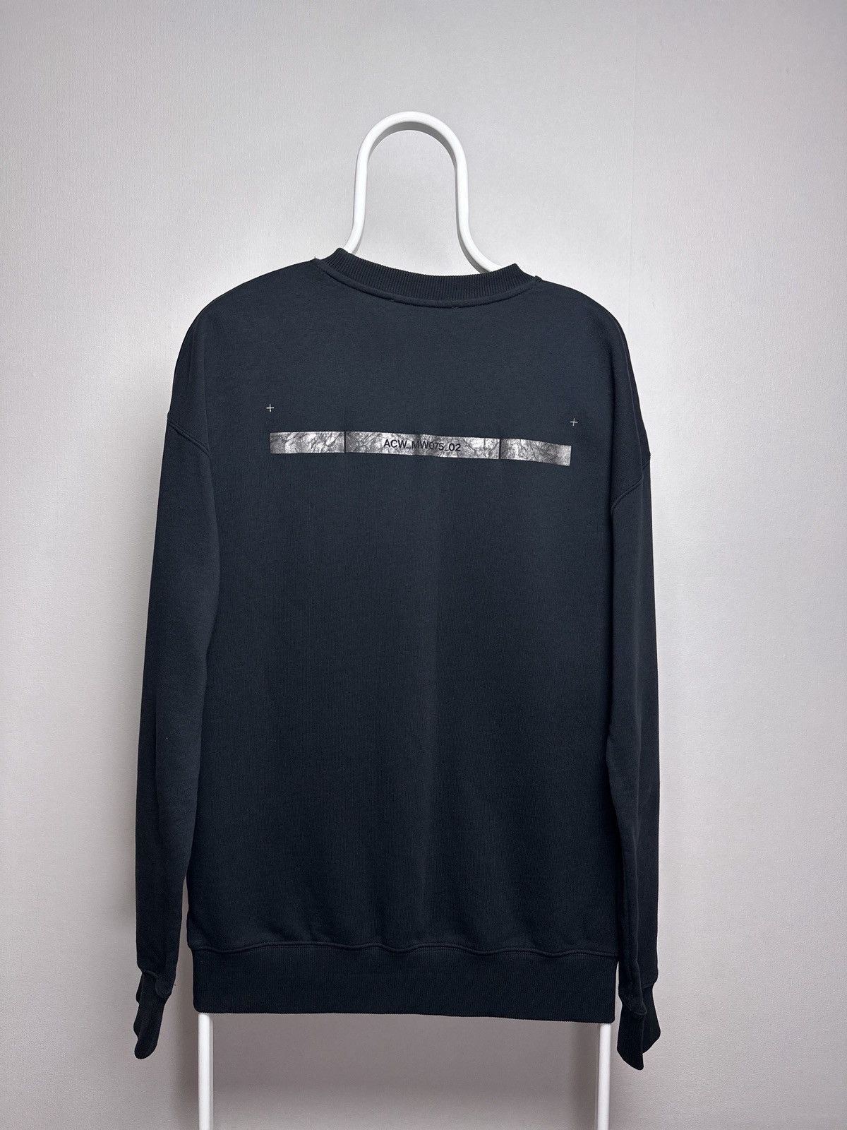 A-COLD-WALL* A-COLD-WALL Foil Grid Crewneck Sweatshirt Size XS Size US XS / EU 42 / 0 - 6 Thumbnail