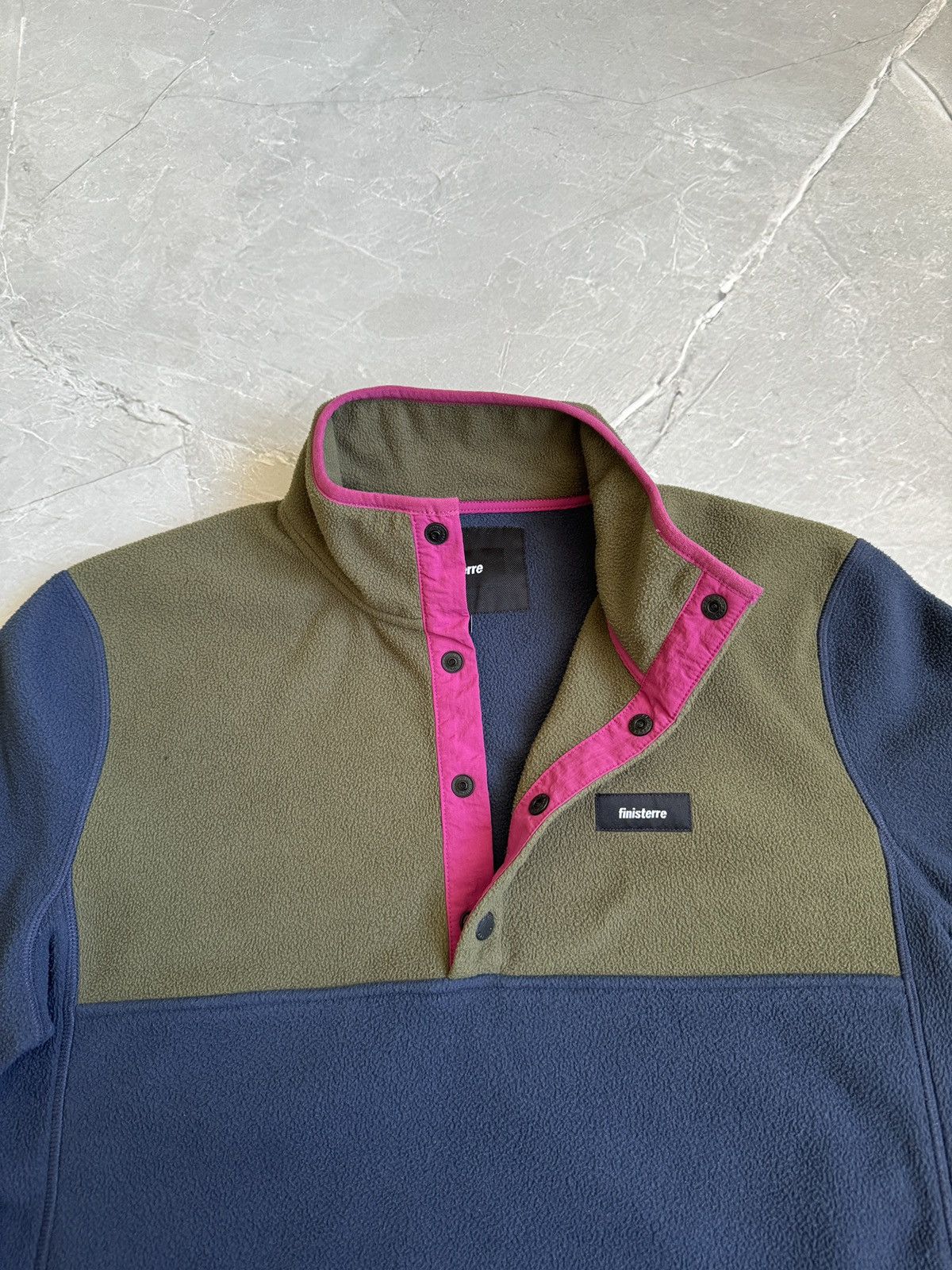Finisterre Finisterre Color block Snap Fleece Pullover Size US M / EU 48-50 / 2 - 8 Thumbnail