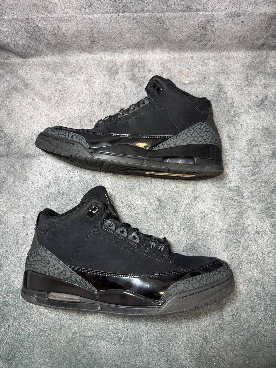 Jordan Brand Size 13 | Jordan 3 Black Cat No Box | Pre-Owned Size US 13 / EU 46 - 7 Thumbnail