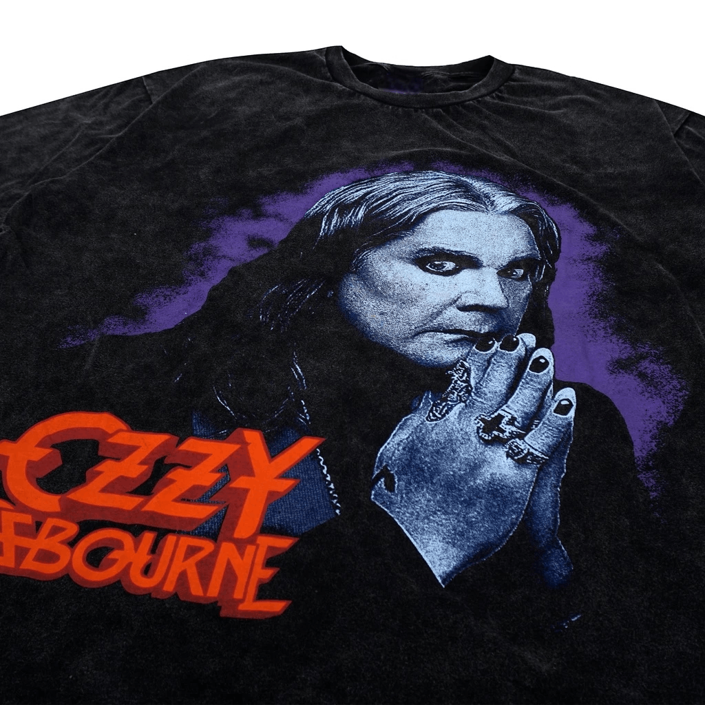 Vintage Ozzy Osbourne black sabbath under the graveyard tee y2k Size US L / EU 52-54 / 3 - 3 Thumbnail
