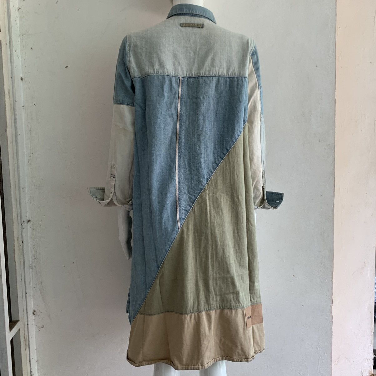 Ne-Net Vintage Ne-net Issey Miyake Selvedge Denim Dress Size M / US 6-8 / IT 42-44 - 2 Thumbnail