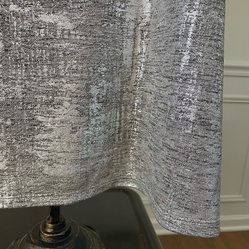 Other Torrid Foil Hacci Swing Cami Silver Metallic Adjustable Stra Size XXL / US 16-18 / IT 52-54 - 4 Thumbnail