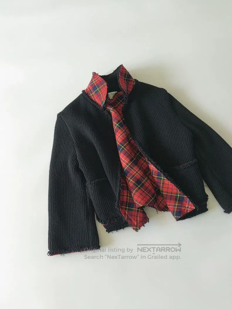 Comme des Garcons Comme Des Garcons Round Collar Knit Short Jacket Size M / US 6-8 / IT 42-44 - 1 Thumbnail