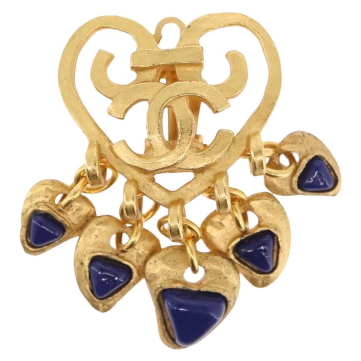 Chanel Chanel Heart Coco Mark Earring Size ONE SIZE - 2 Thumbnail