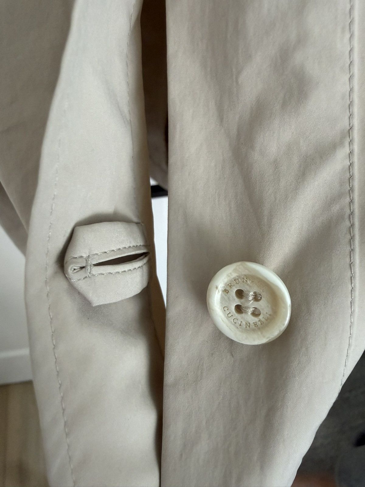 Brunello Cucinelli Brunello Cucinelli Mens Trench Coat Size XXL Size US XL / EU 56 / 4 - 13 Thumbnail