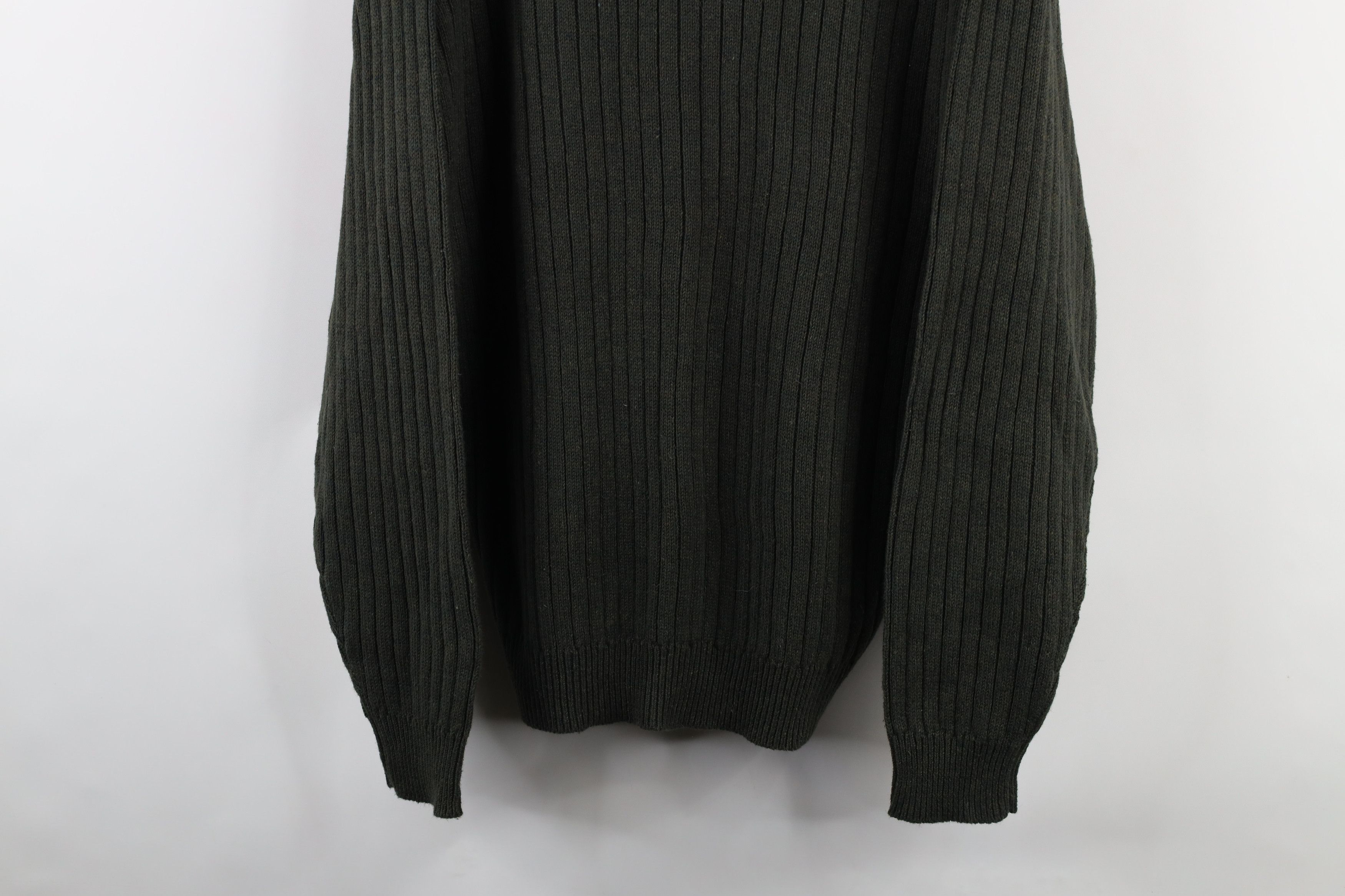Vintage Deadstock Vintage 90s Streetwear Chunky Ribbed Knit Sweater Size US L / EU 52-54 / 3 - 3 Thumbnail