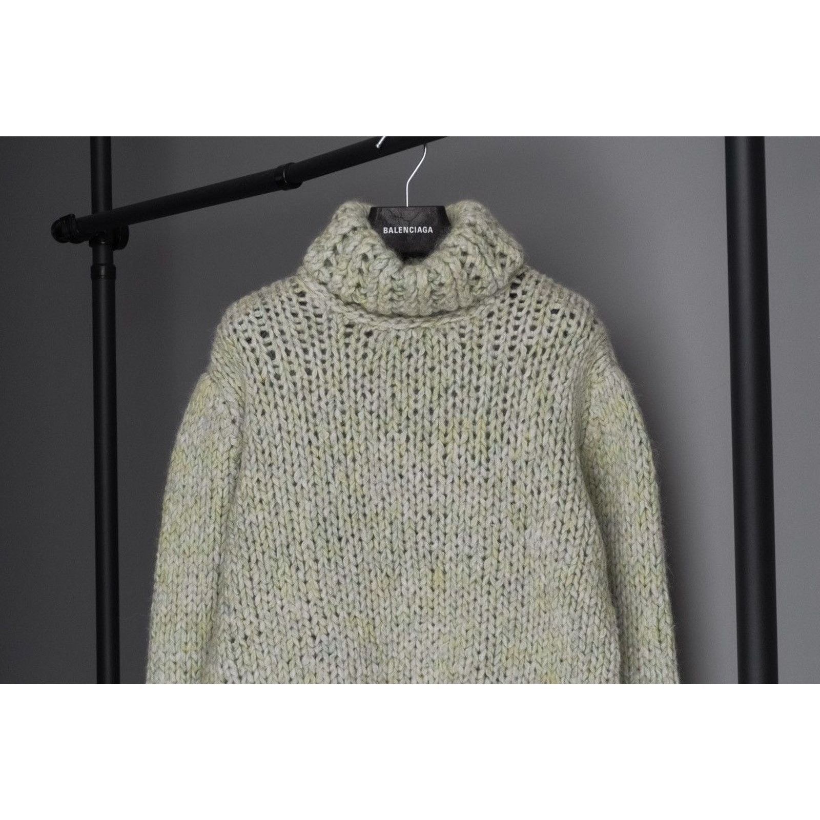 Missoni Vintage missoni melange green knit wool turtleneck sweater Size M / US 6-8 / IT 42-44 - 2 Thumbnail