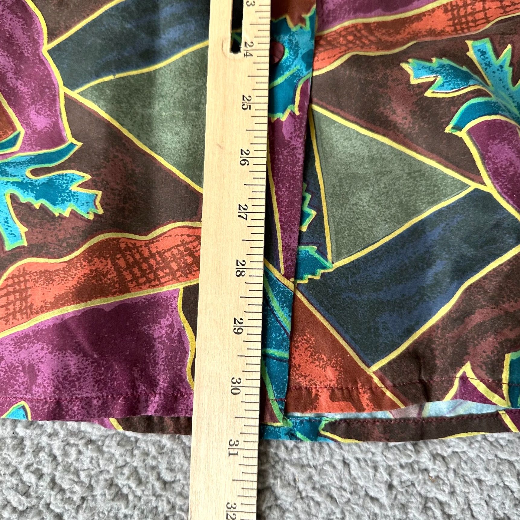 Vintage VINTAGE Casual Corner Shirt Womens M Red Silk Floral AOP Button-Up Long Sleeve Collared Ladies Size M / US 6-8 / IT 42-44 - 6 Thumbnail