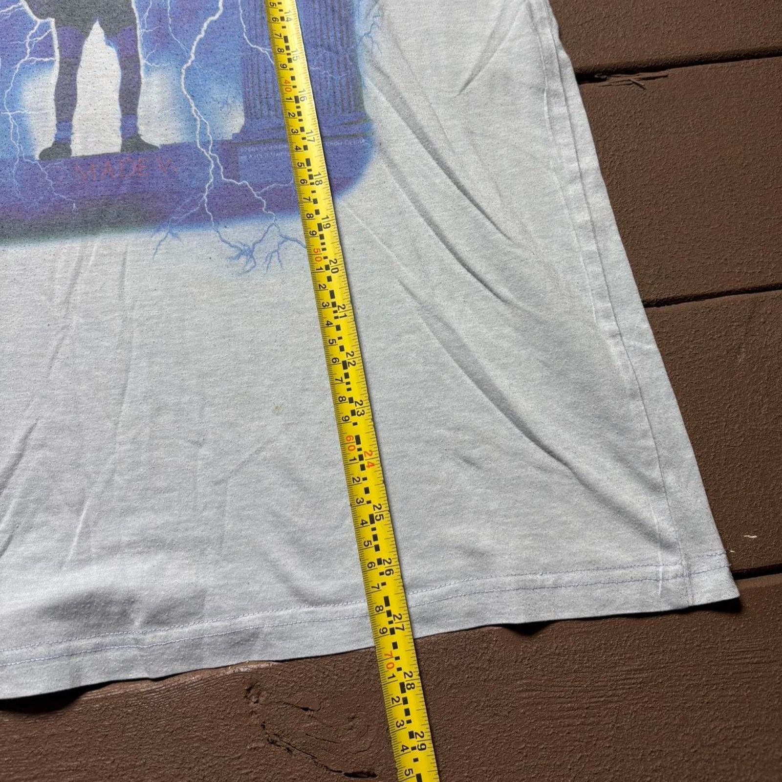 Tultex Y2K AC DC Ringer Band Shirt Size US L / EU 52-54 / 3 - 4 Thumbnail
