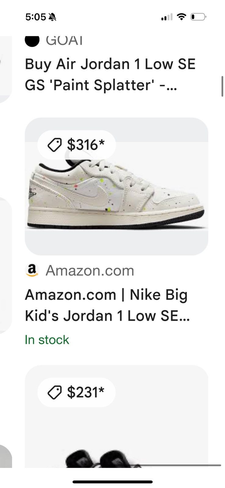 Jordan Brand Air Jordan 1 Low Brushstroke Swoosh Paint Splatter Size US 11 / EU 44 - 6 Thumbnail