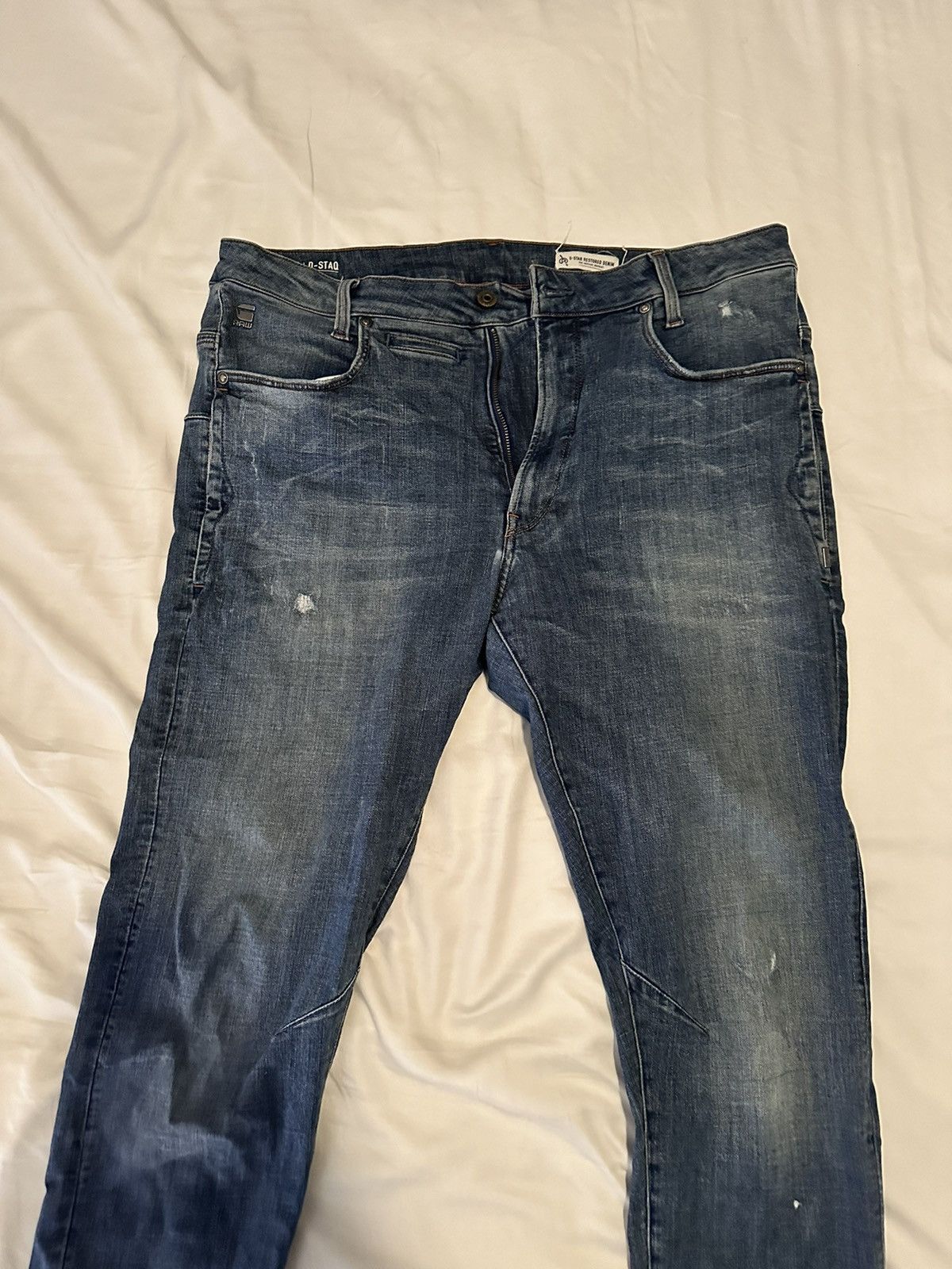 G-Star G star Raw light wash slim fit denim Size US 38 / EU 54 - 2 Thumbnail