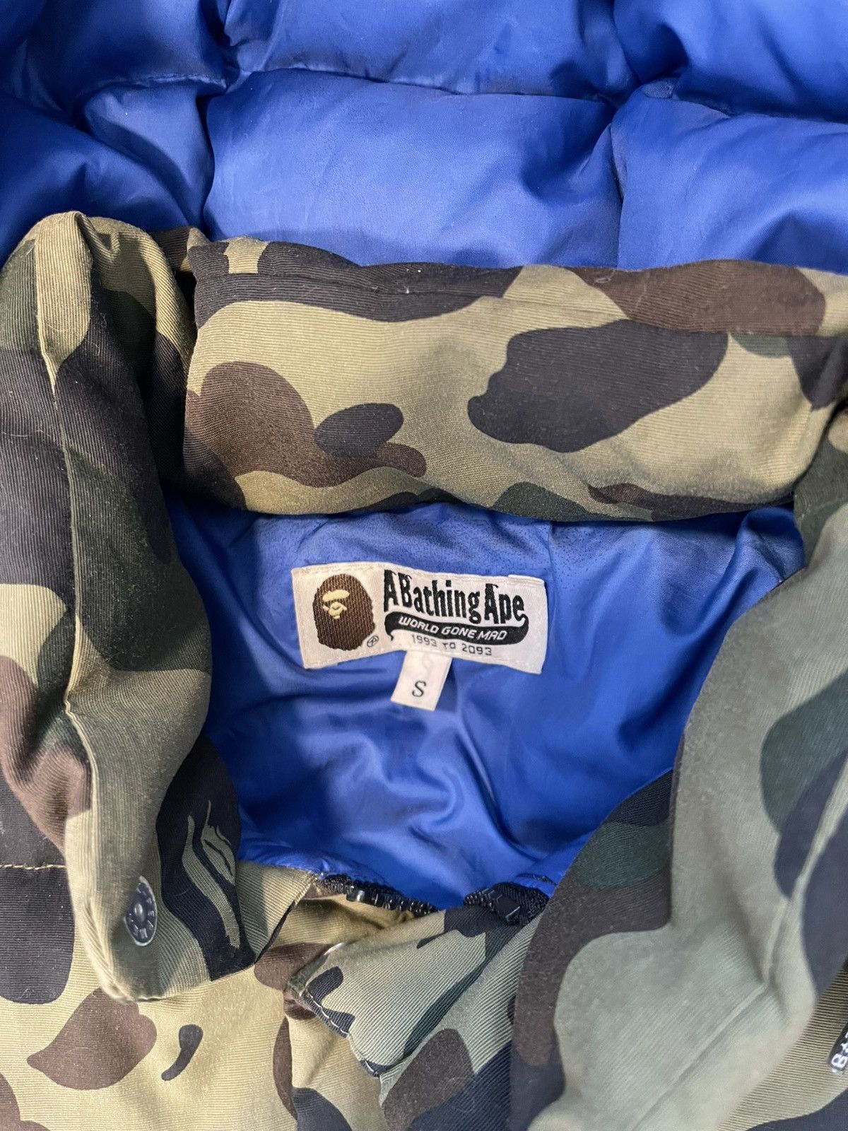 Bape A Bathing Ape Bape Camo Coat Detachable Hood Size US S / EU 44-46 / 1 - 3 Thumbnail