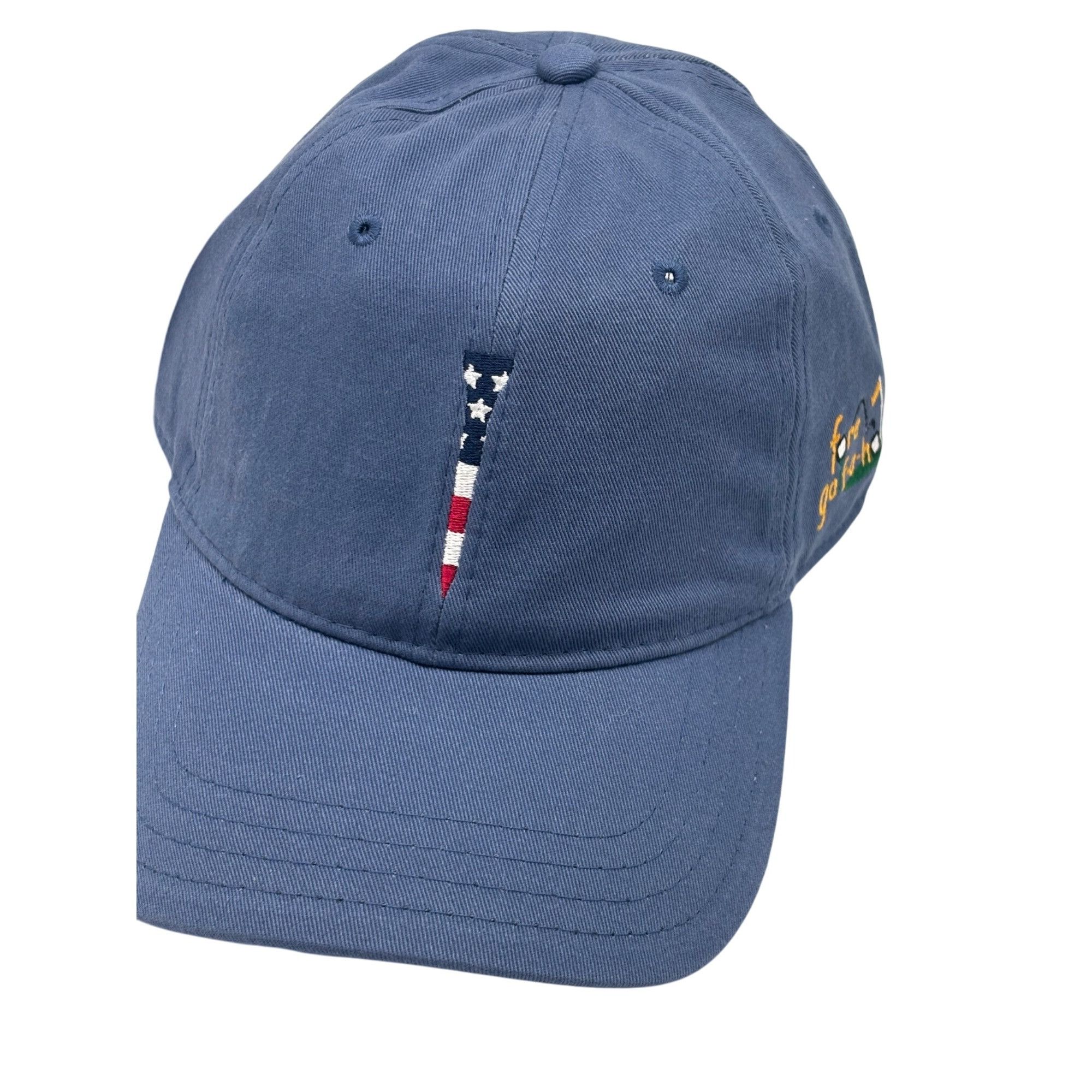 Other Pukka Stars and Stripes Tee Embroidered Golf Cap, Cotton Twi Size ONE SIZE - 3 Thumbnail