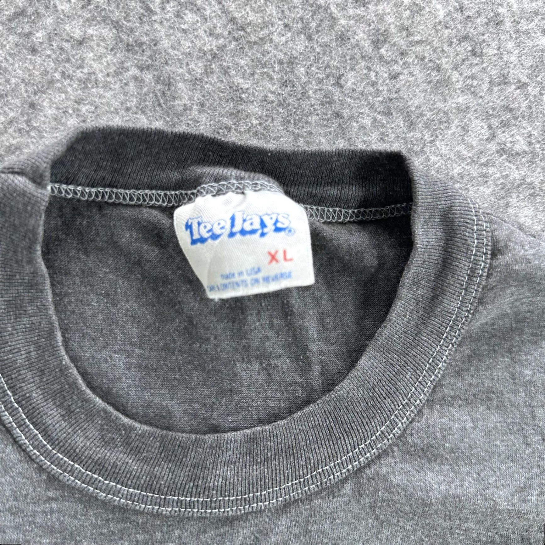 TEE JAYS VINTAGE Tee Jays Shirt Mens XL Made USA Track & Field Bremen Single Stitch 90s Size US XL / EU 56 / 4 - 5 Thumbnail