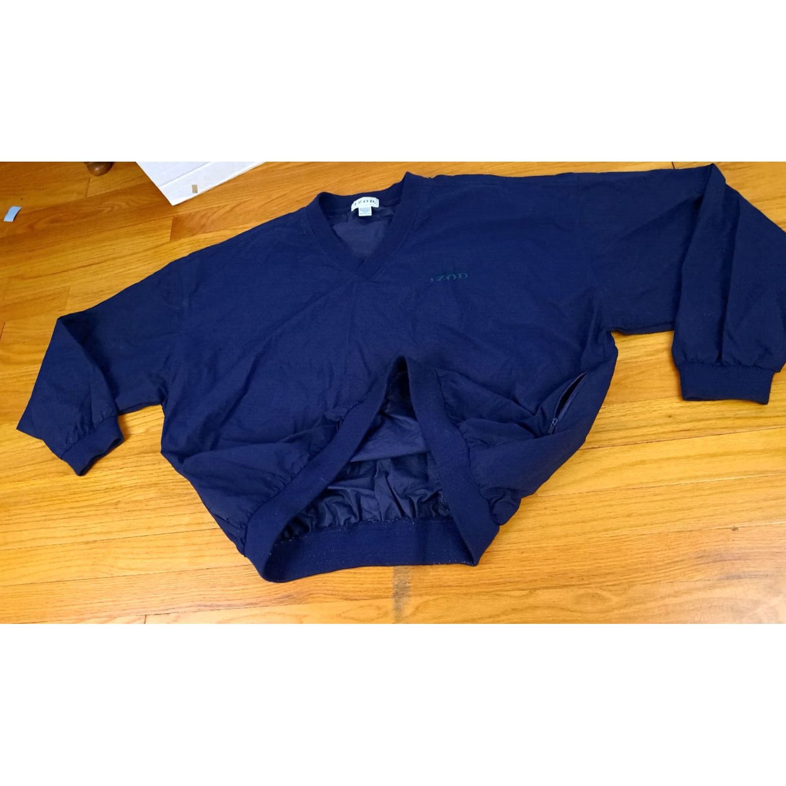 Izod Izod Golf Windbreaker Jacket Nylon Blue XL Adult Size US XL / EU 56 / 4 - 5 Thumbnail