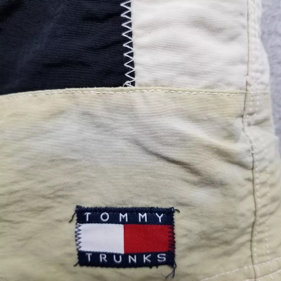 Tommy Hilfiger Tommy Hilfiger Swim Trunks Mens XL Shorts Drawstring Logo Size US 36 / EU 52 - 2 Thumbnail
