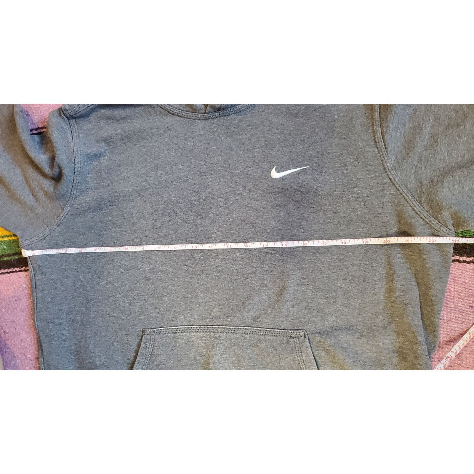 Nike Vintage Nike Hoodie Blue Tag Pullover Gray L Sweatshirt Size US L / EU 52-54 / 3 - 7 Thumbnail