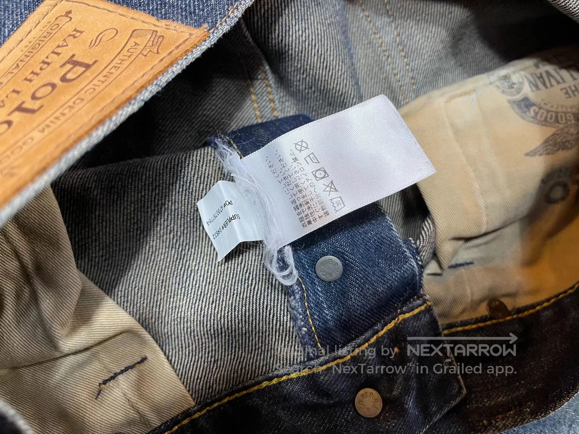 RRL Ralph Lauren rrl patchwork distressed denim jeans. Size US 32 / EU 48 - 5 Thumbnail