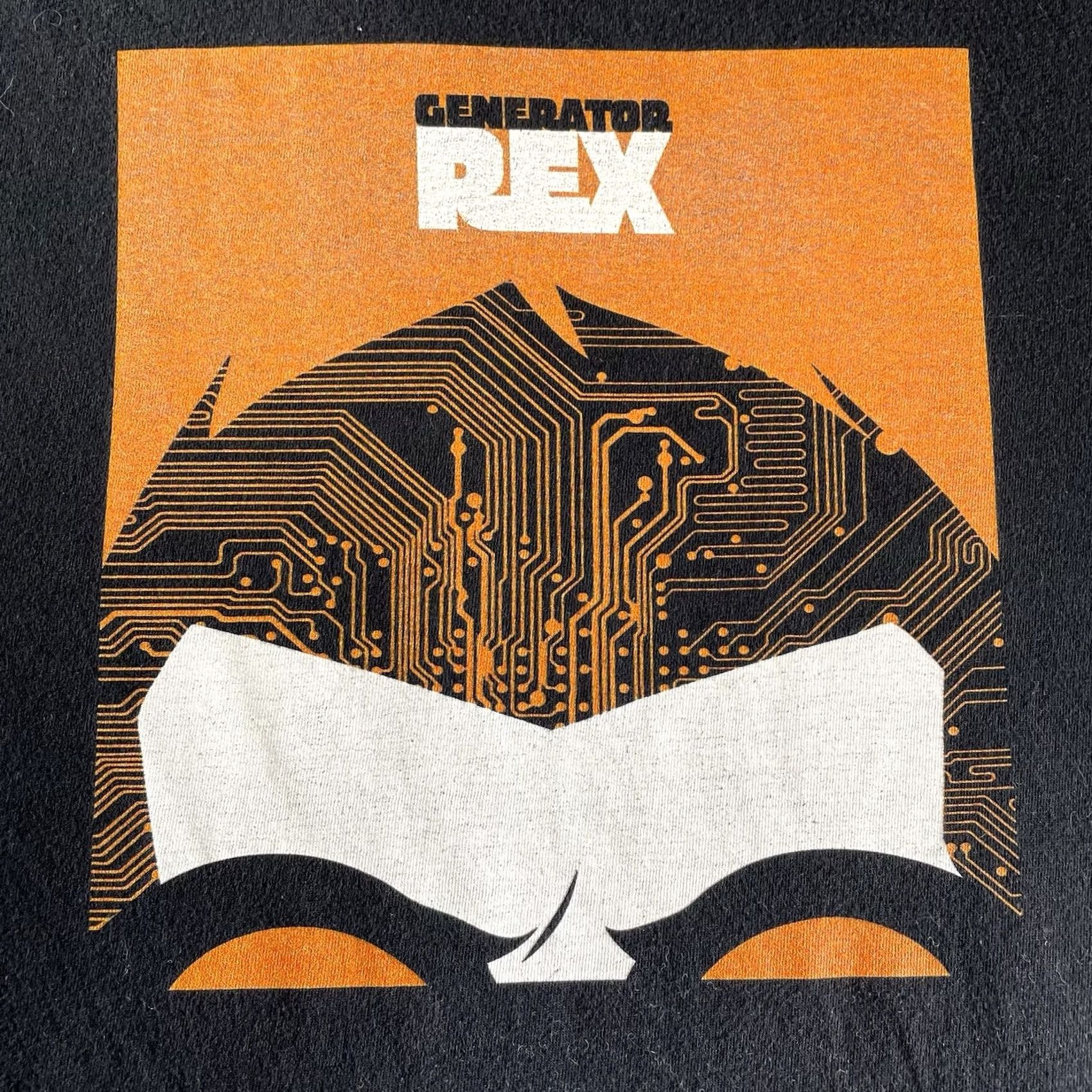 Vintage Rare Shirt Mens L Black Generator Rex Cartoon Network Studios Crew Man Action Size US L / EU 52-54 / 3 - 2 Thumbnail
