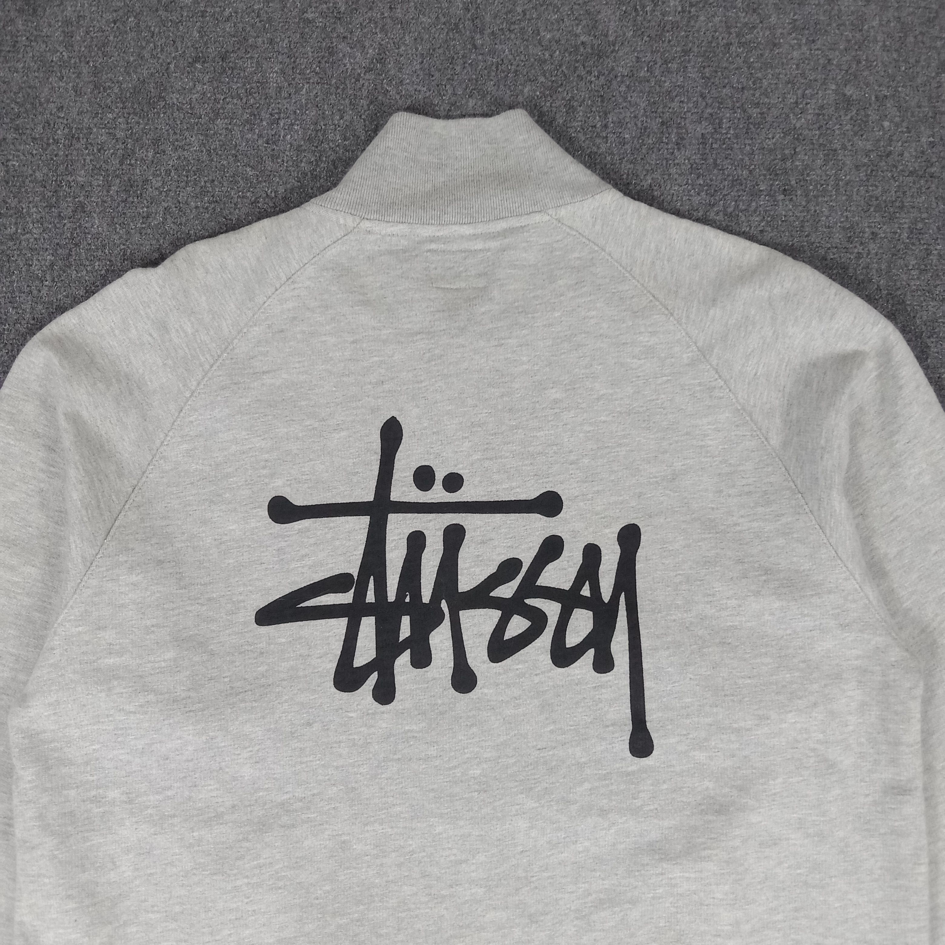 Stussy × Vintage Stussy Streetwear Style Big Logo Custom Sweatshirt Size US M / EU 48-50 / 2 - 2 Thumbnail
