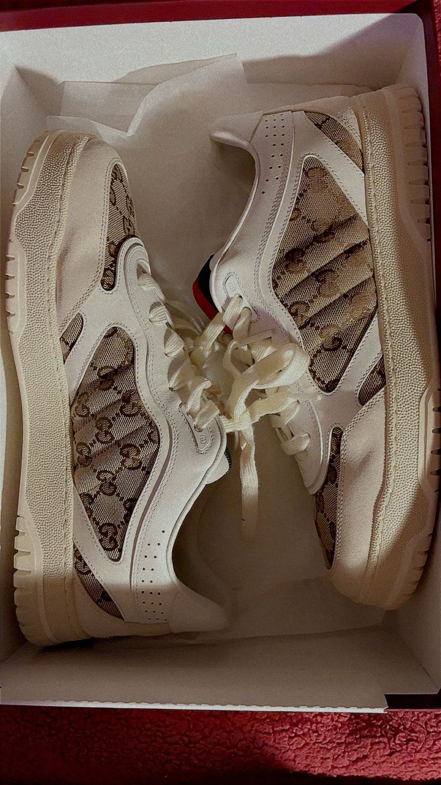 Gucci Gucci Re-Web Sneakers Size US 10 / EU 43 - 5 Thumbnail