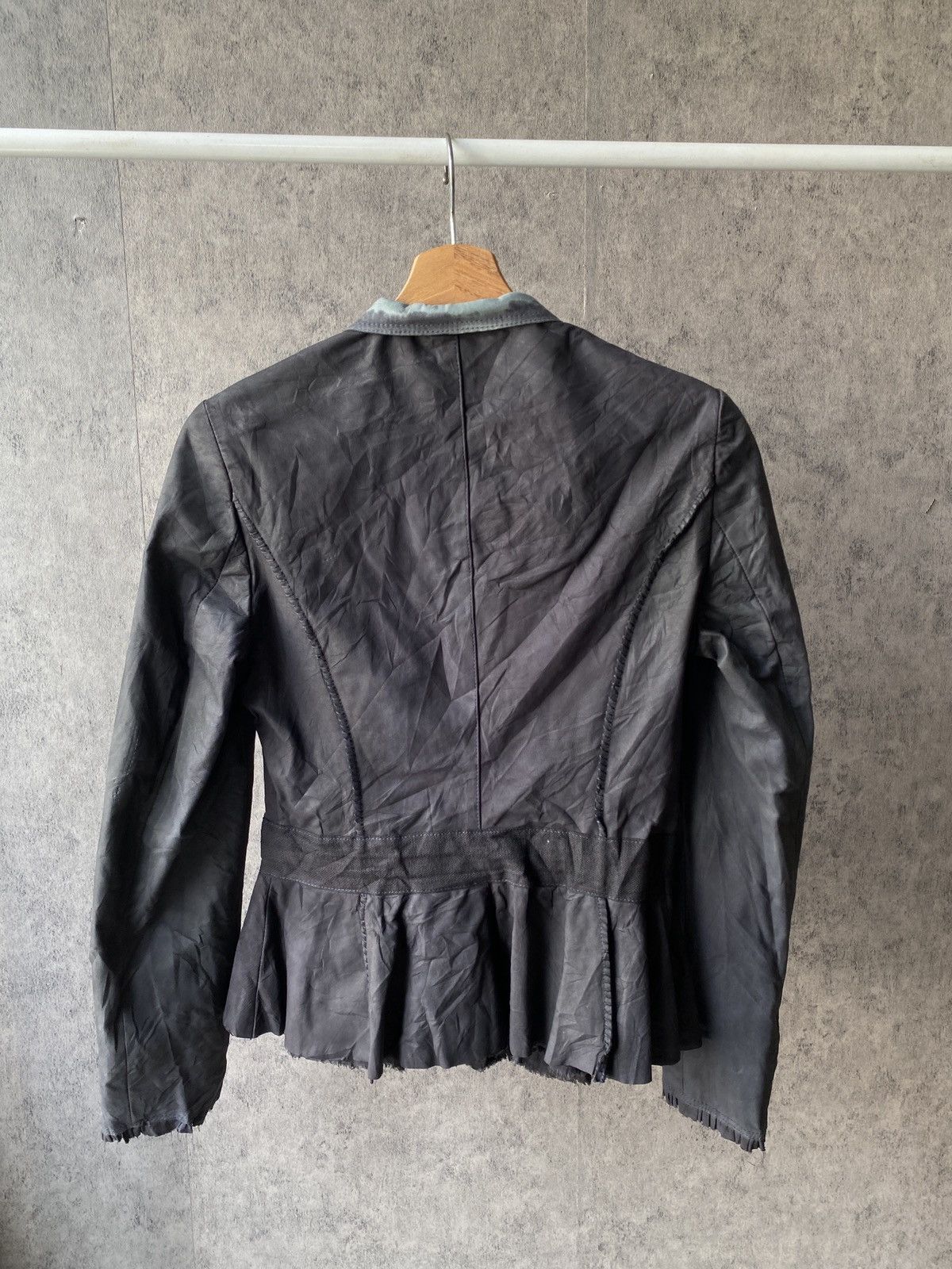 Japanese Brand Roberta Scarpa Pelle Leather Jacket Size S / US 4 / IT 40 - 2 Thumbnail