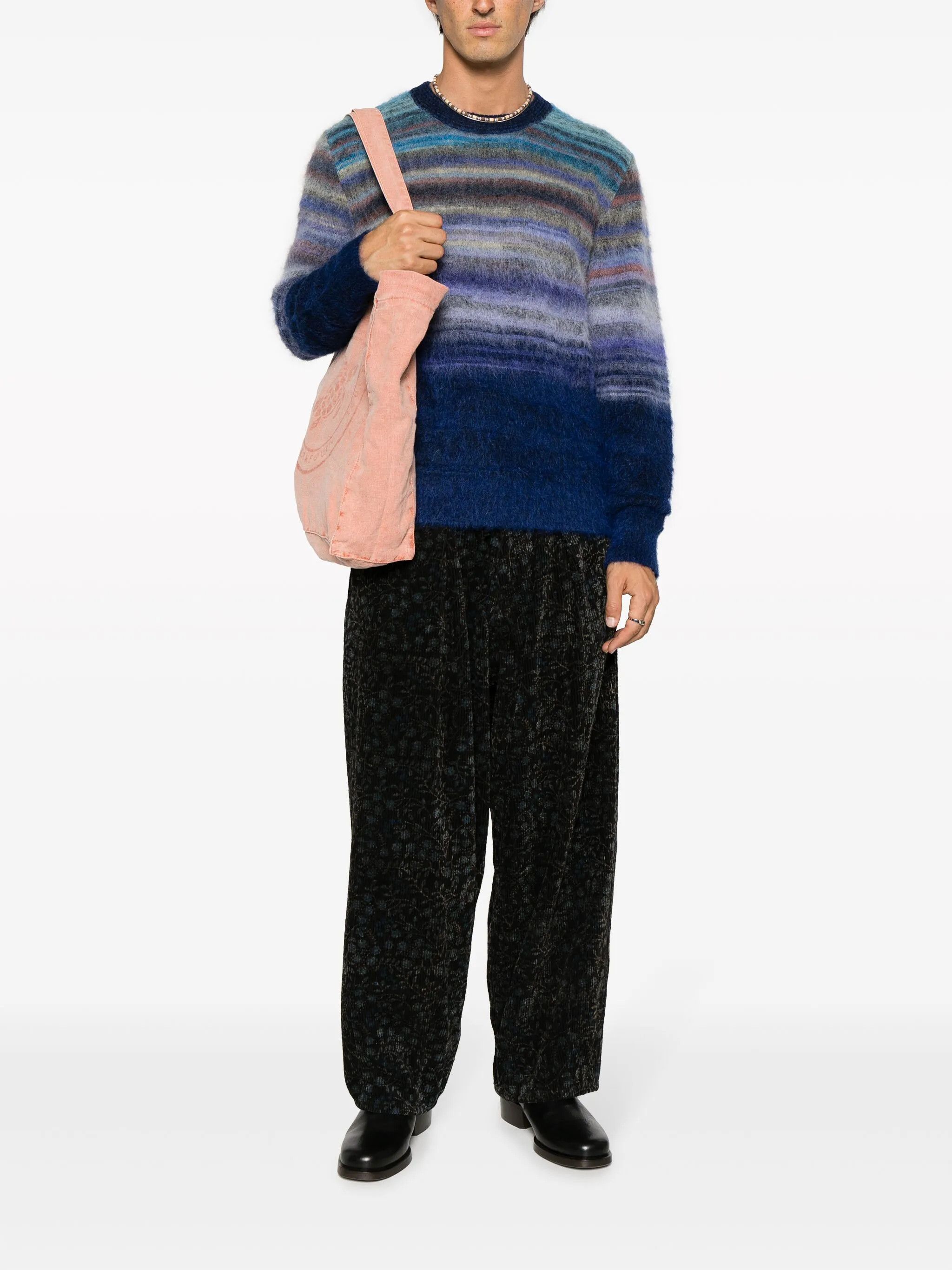 Missoni o1y0225 Crewneck Sweater in Multicolor Size US M / EU 48-50 / 2 - 5 Thumbnail