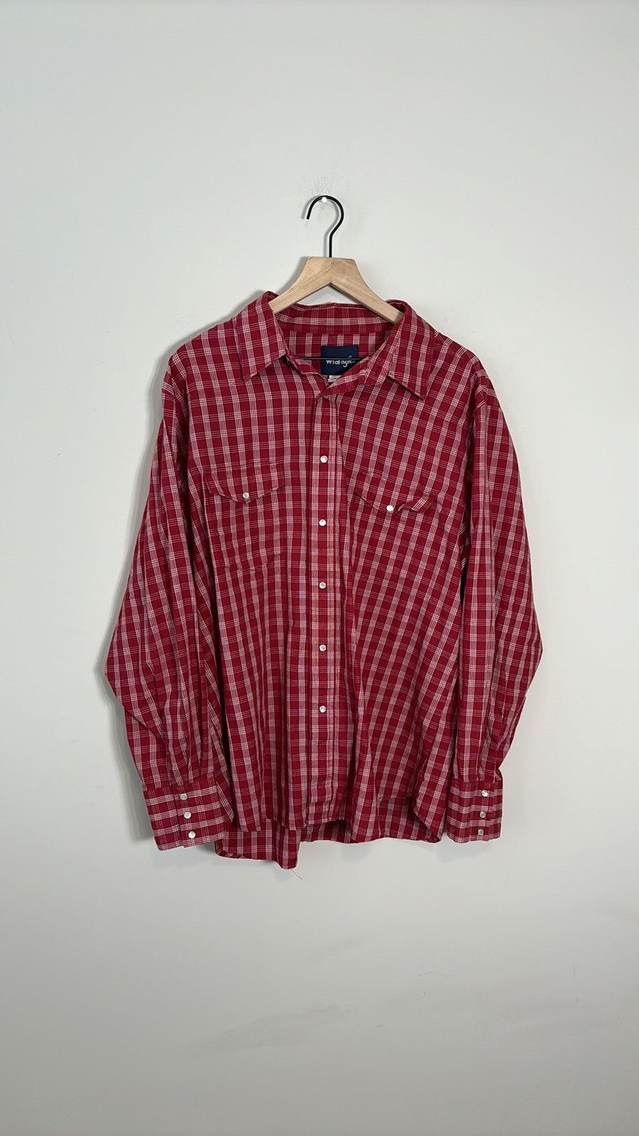 Vintage × Wrangler Vintage Wrangler Western Shirt Size US XL / EU 56 / 4 - 1 Thumbnail