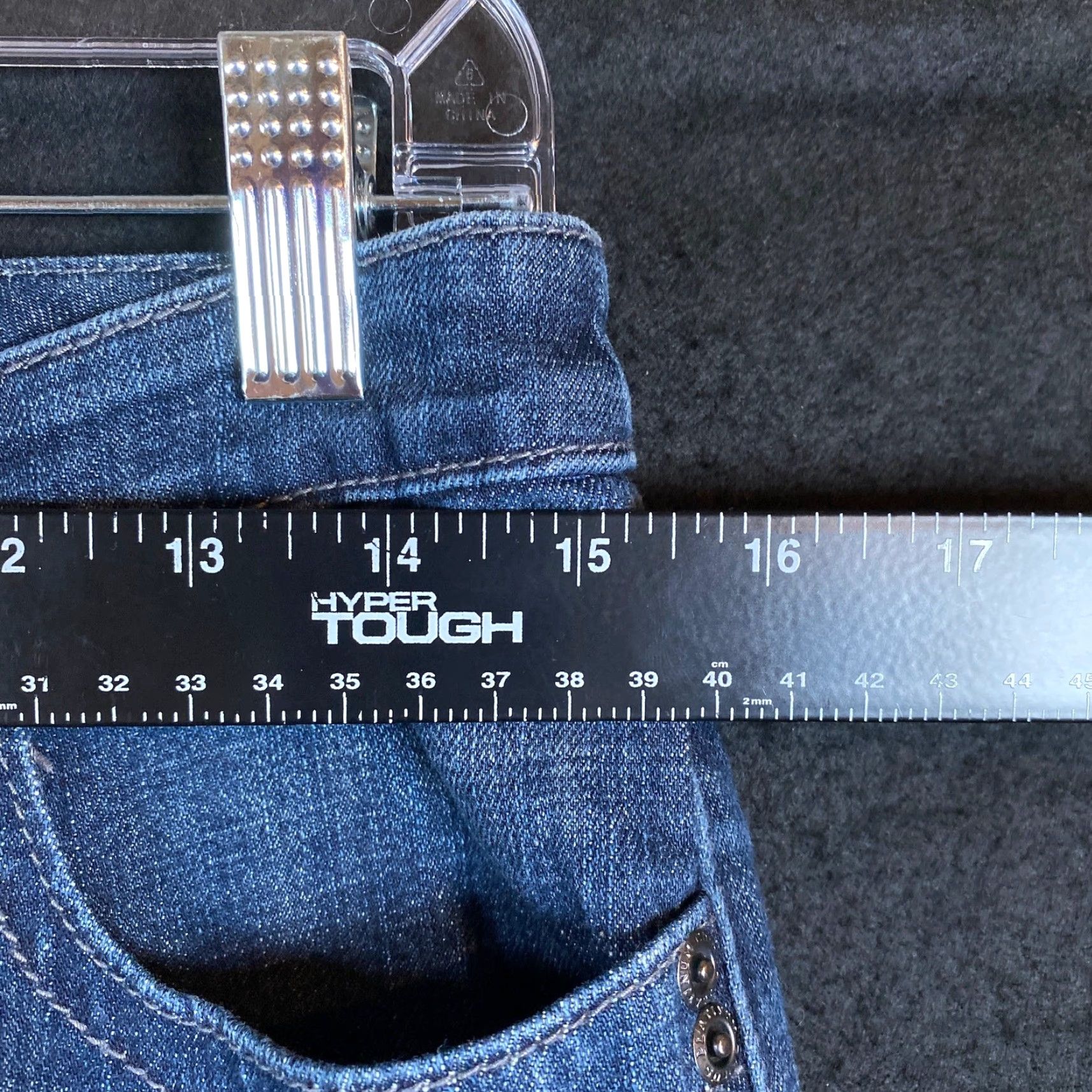 Vintage Chicos Womens Jeans Capri Denim Cotton Blend Stretch 0.5 30 in Waist High Rise 5-Pocket Blue Solid Regular Size S Mens Girls? Size 28" / US 6 / IT 42 - 5 Thumbnail