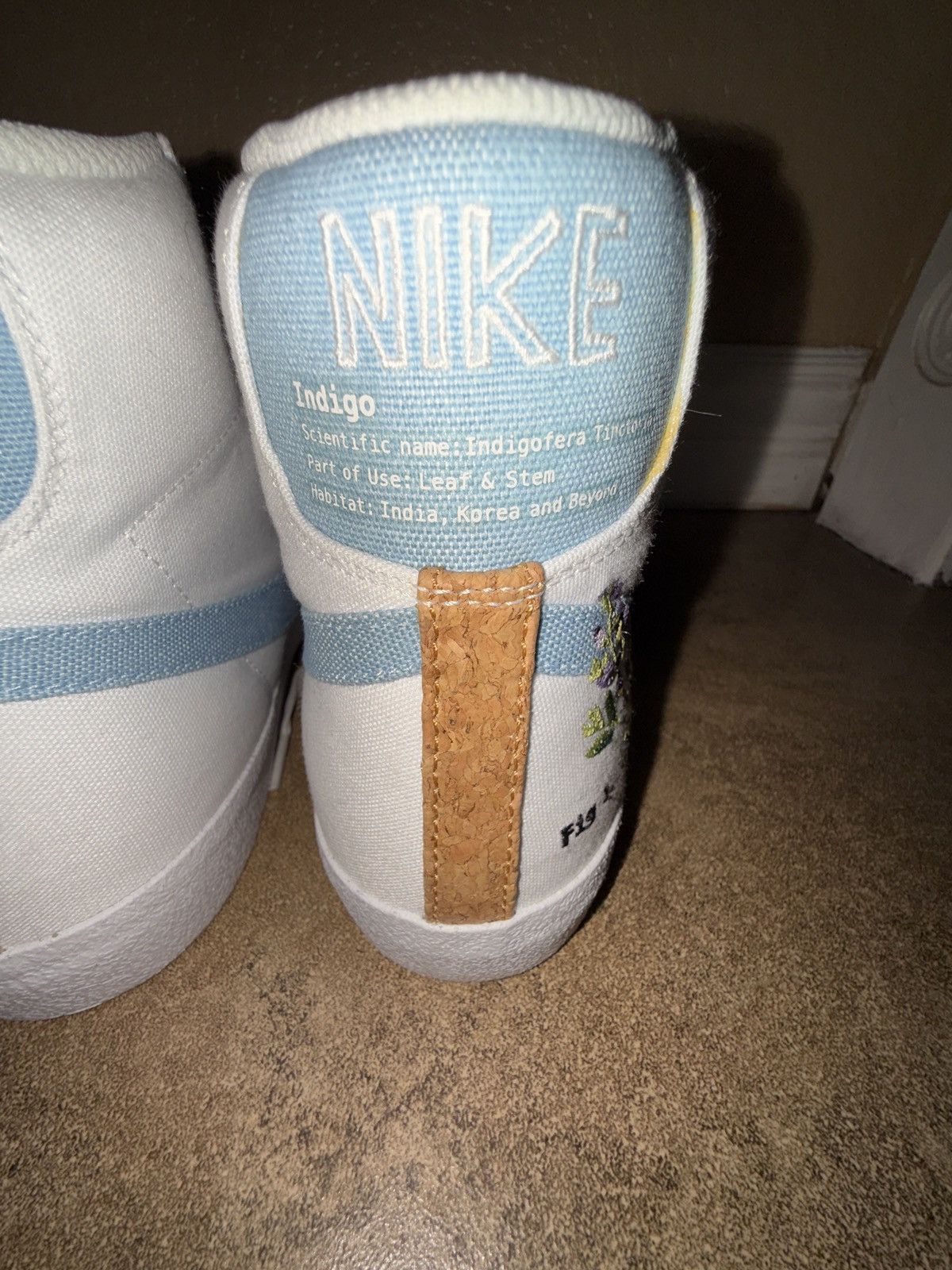 Nike Nike Blazer Mid 77 White Indigo Size US 10 / EU 43 - 7 Thumbnail