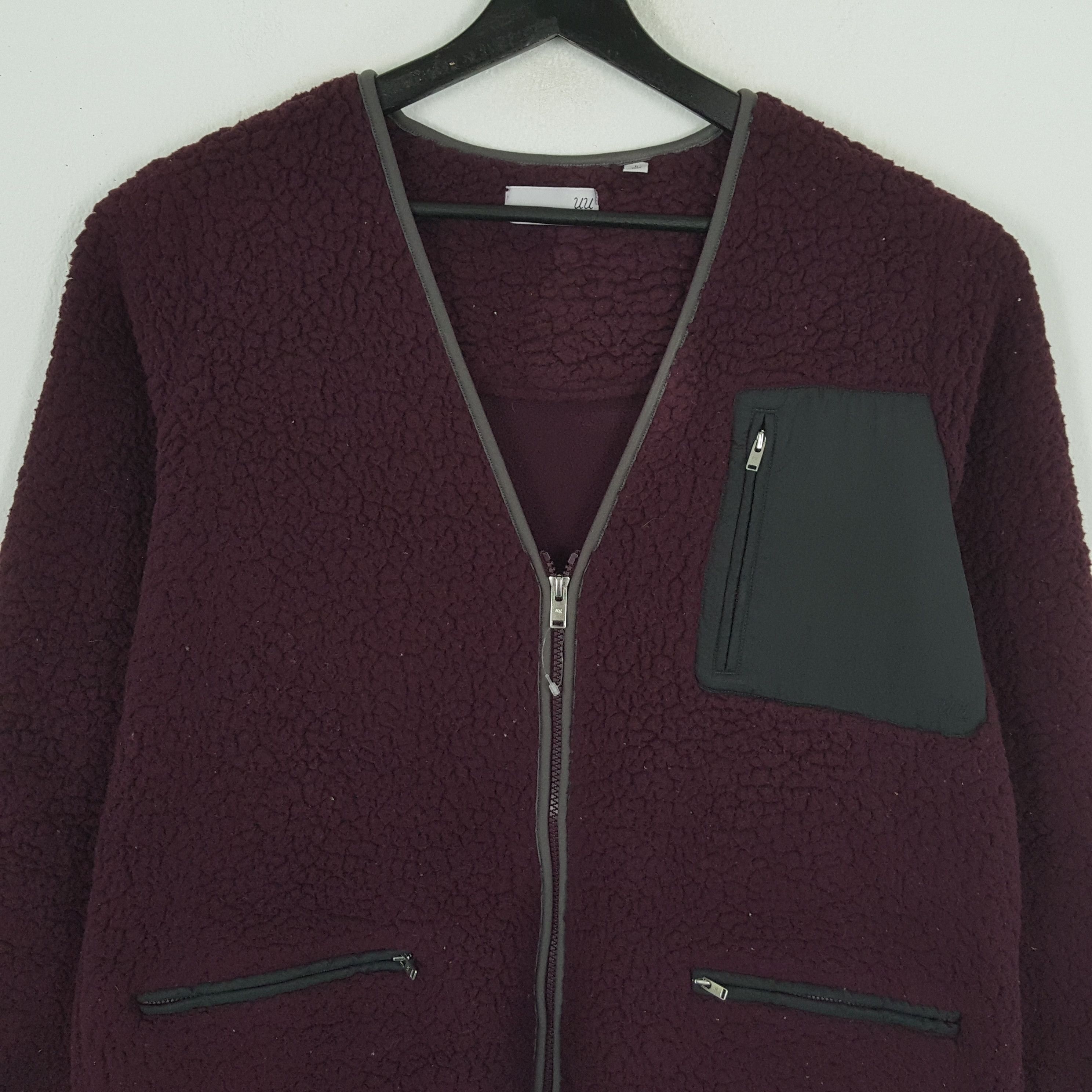 Undercover × Uniqlo UNIQLO UNDERCOVER Japanese Brand Custom Art Sherpa Jacket Size US L / EU 52-54 / 3 - 4 Thumbnail