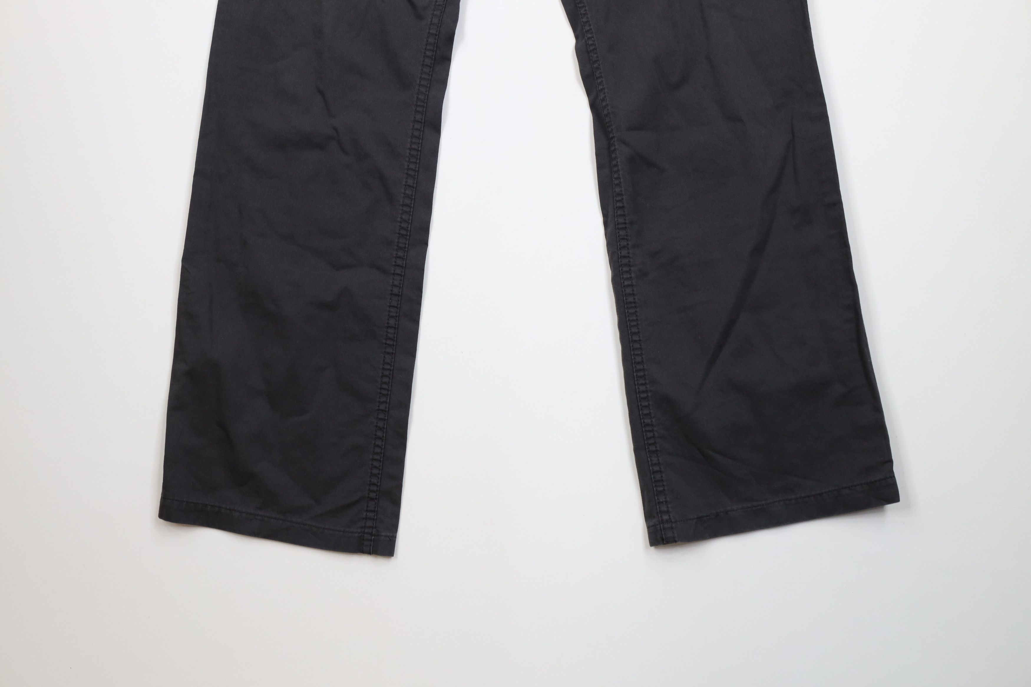 Esprit Vintage 90s Y2K Esprit Flared Wide Leg Pants Gray Cotton Size US 32 / EU 48 - 4 Thumbnail