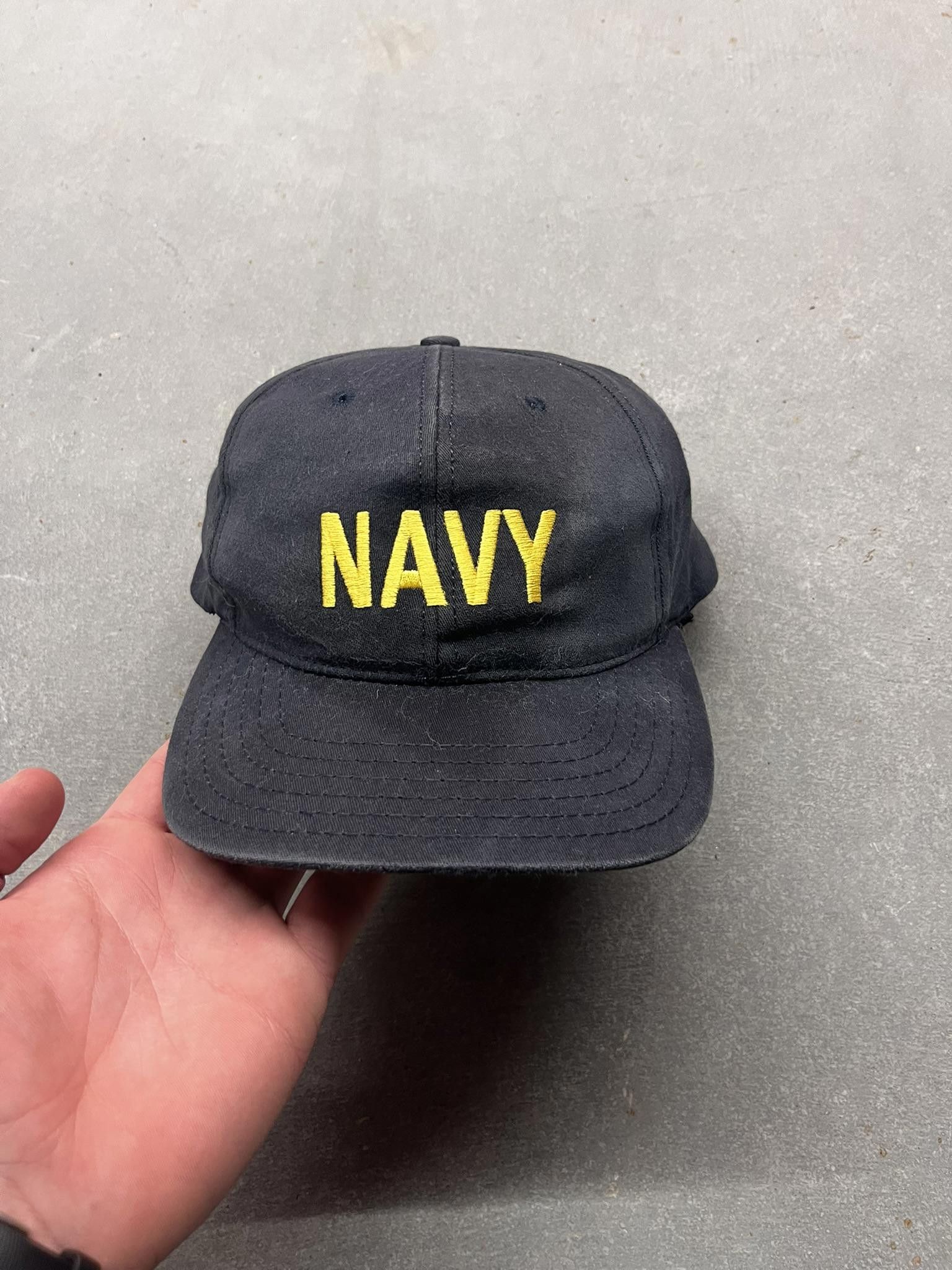 Old Navy Vintage Made in USA Faded "Navy" recruitment hat Size ONE SIZE - 1 Thumbnail