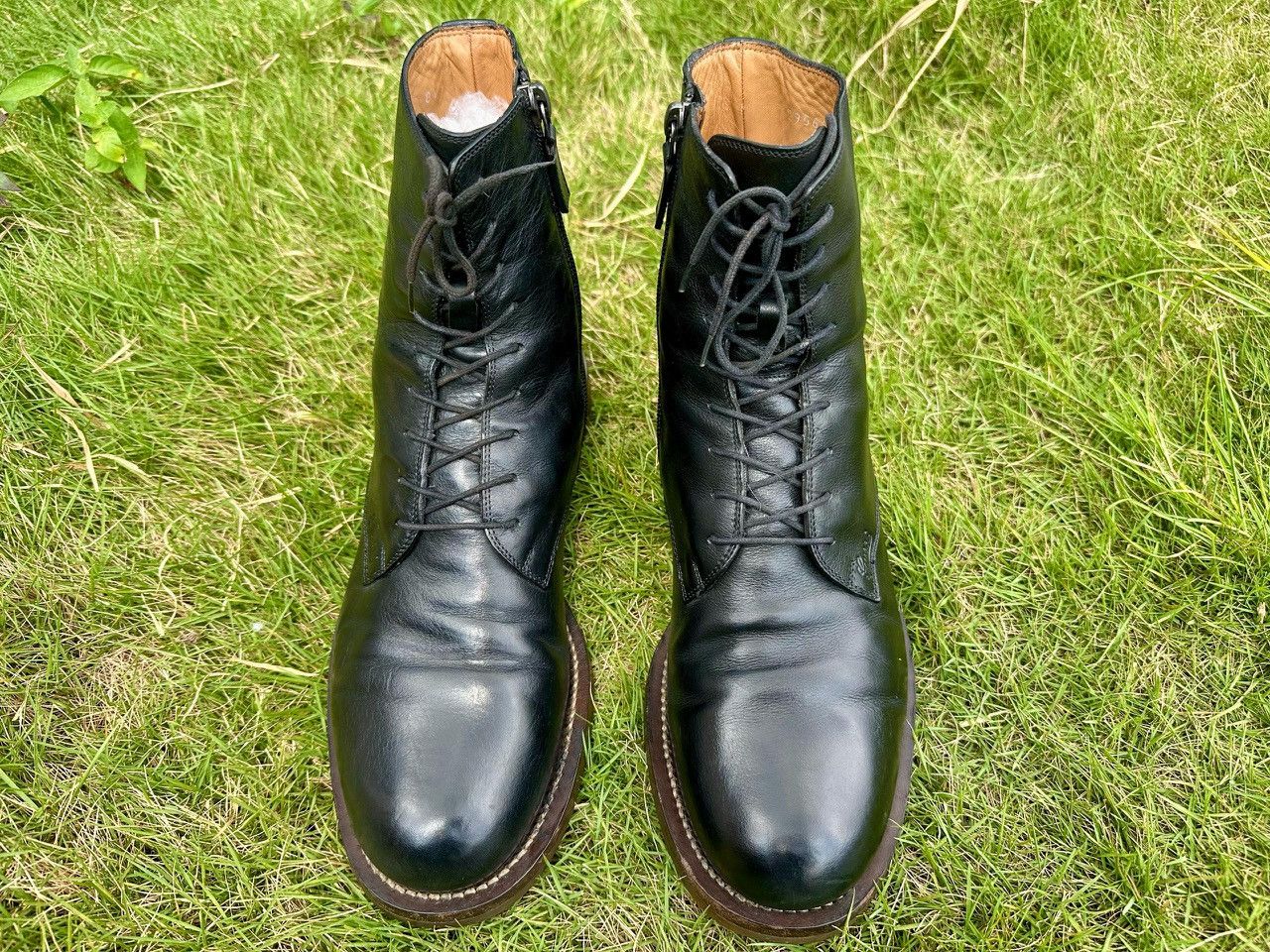 Gucci Authentic Gucci Lace-Up Leather Boot Size US 8.5 / EU 41-42 - 3 Thumbnail