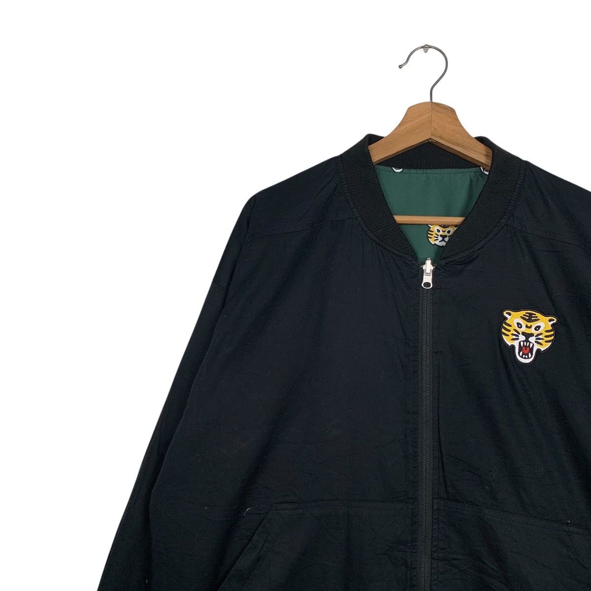 Japanese Brand GRANIPH Tiger Face Reversible Bomber Jacket #2757-C124 Size US M / EU 48-50 / 2 - 5 Thumbnail