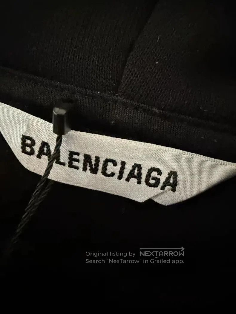 Balenciaga Balenciaga Seven Languages Hoodie XS. Size US XS / EU 42 / 0 - 3 Thumbnail